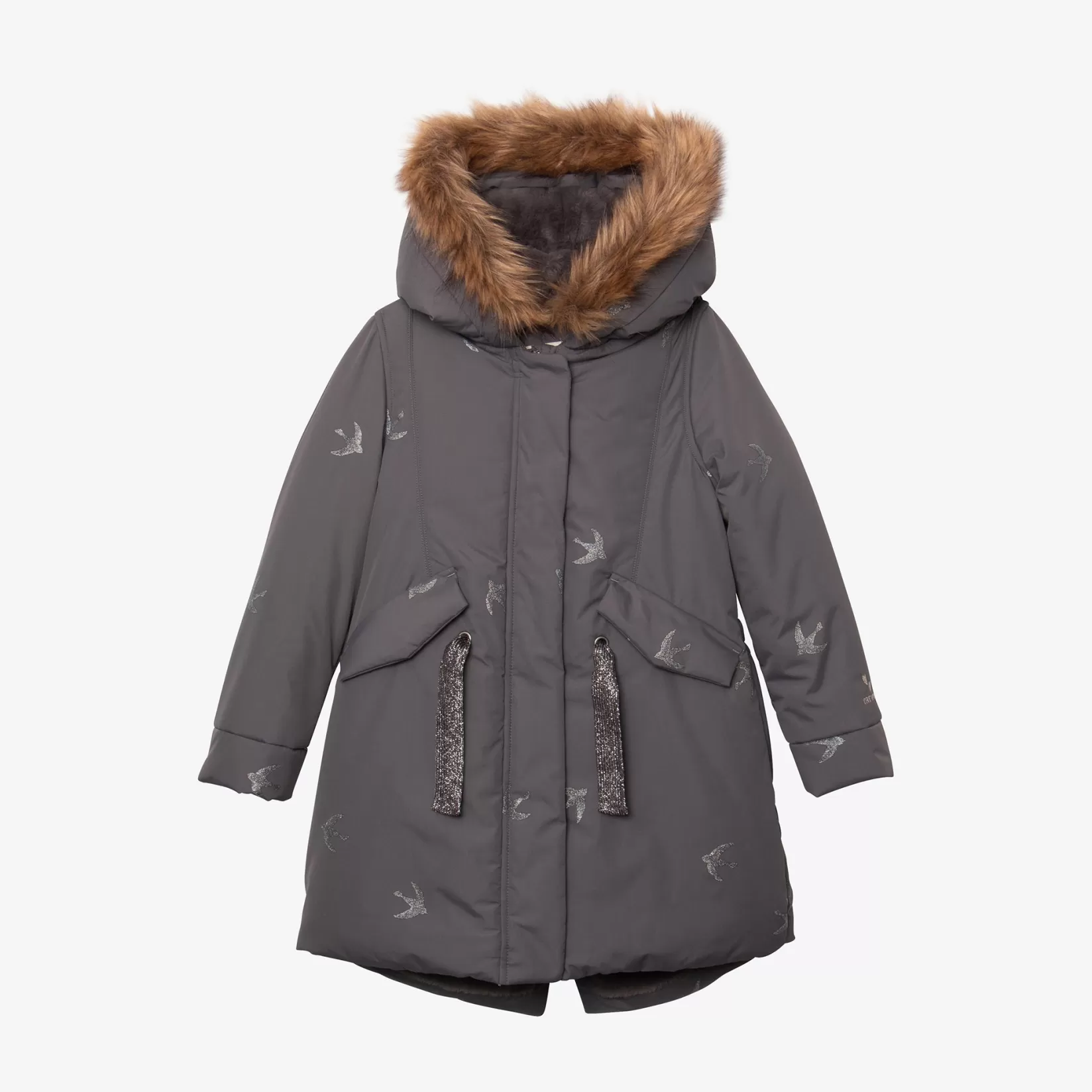 Girl Grey Parka*Catimini Discount