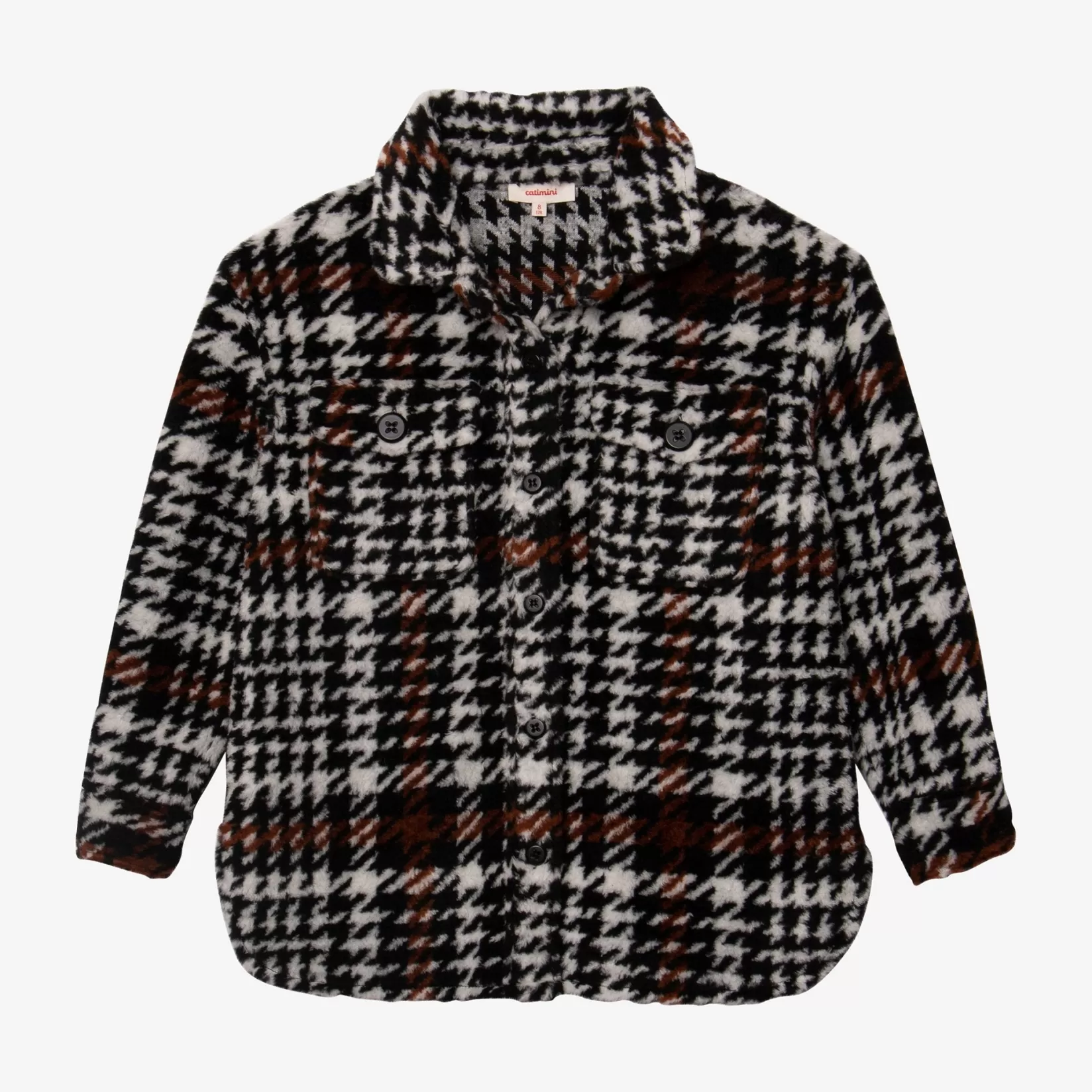 Girl Houndstooth Overshirt*Catimini Best