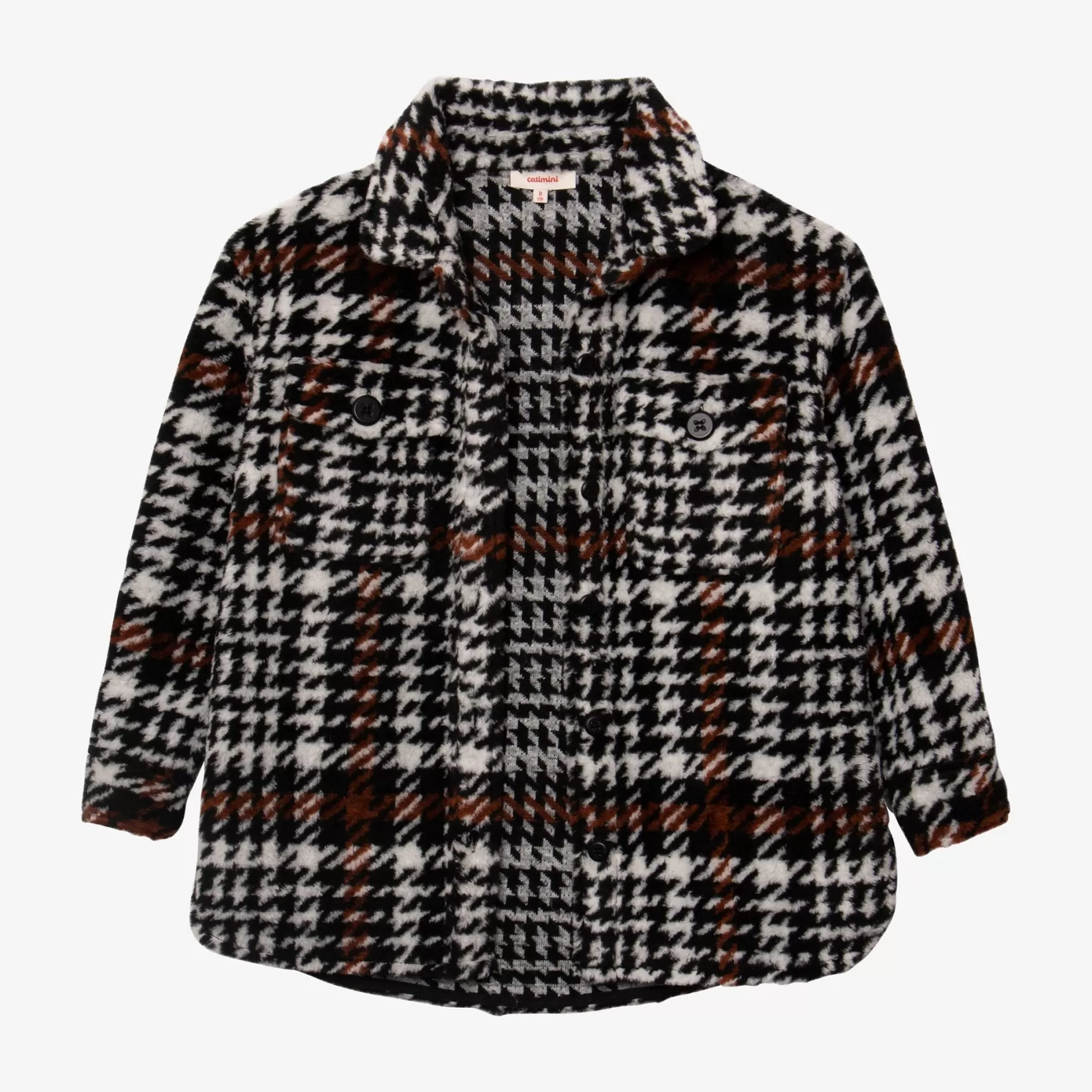 Girl Houndstooth Overshirt*Catimini Best