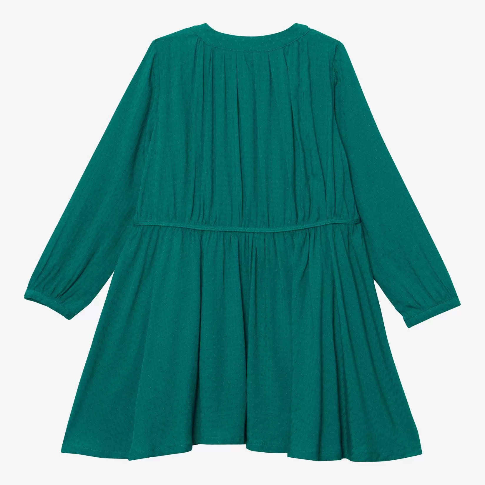 Girl Long Sleeve Green Dress*Catimini Flash Sale