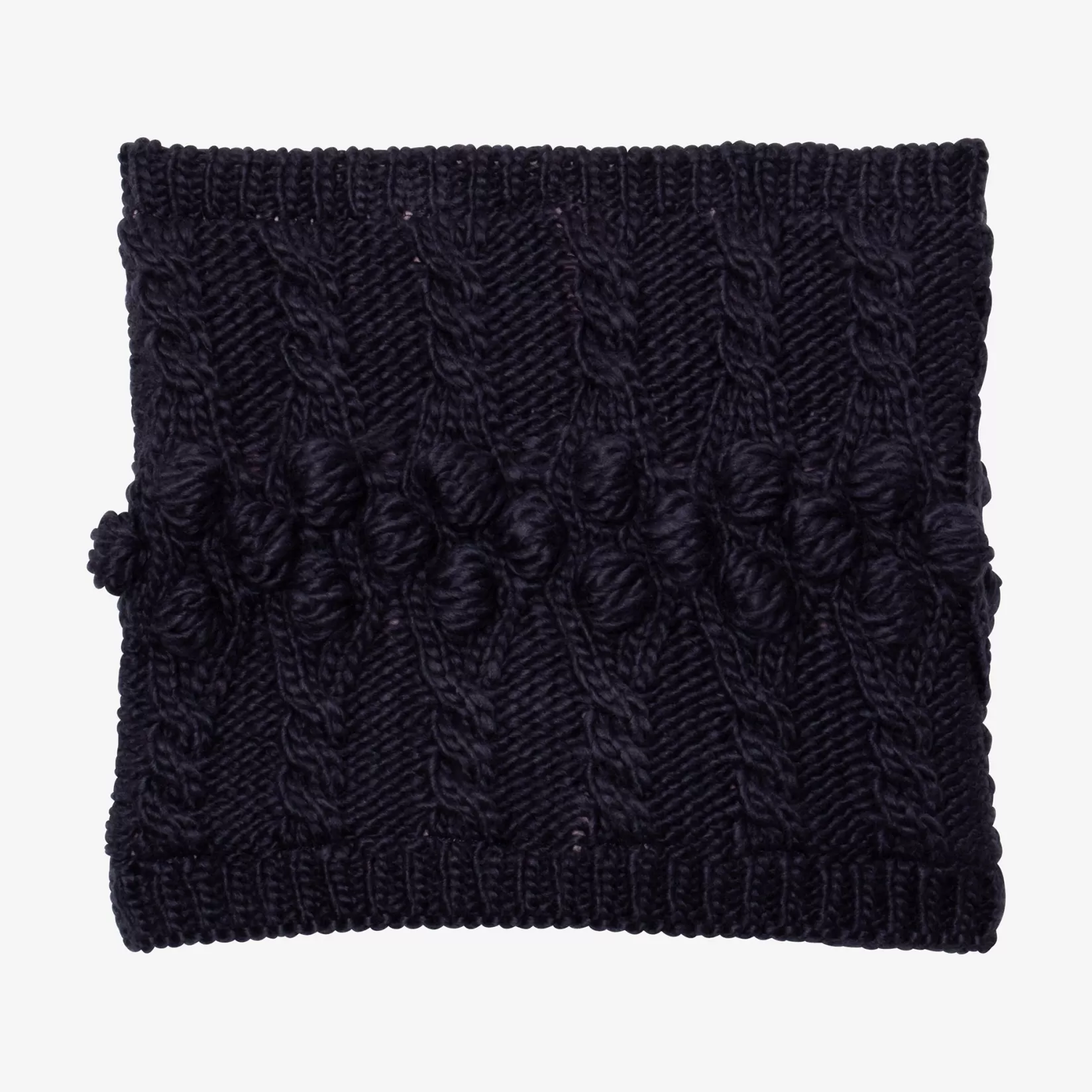 Girl Navy Knit Snood*Catimini Outlet