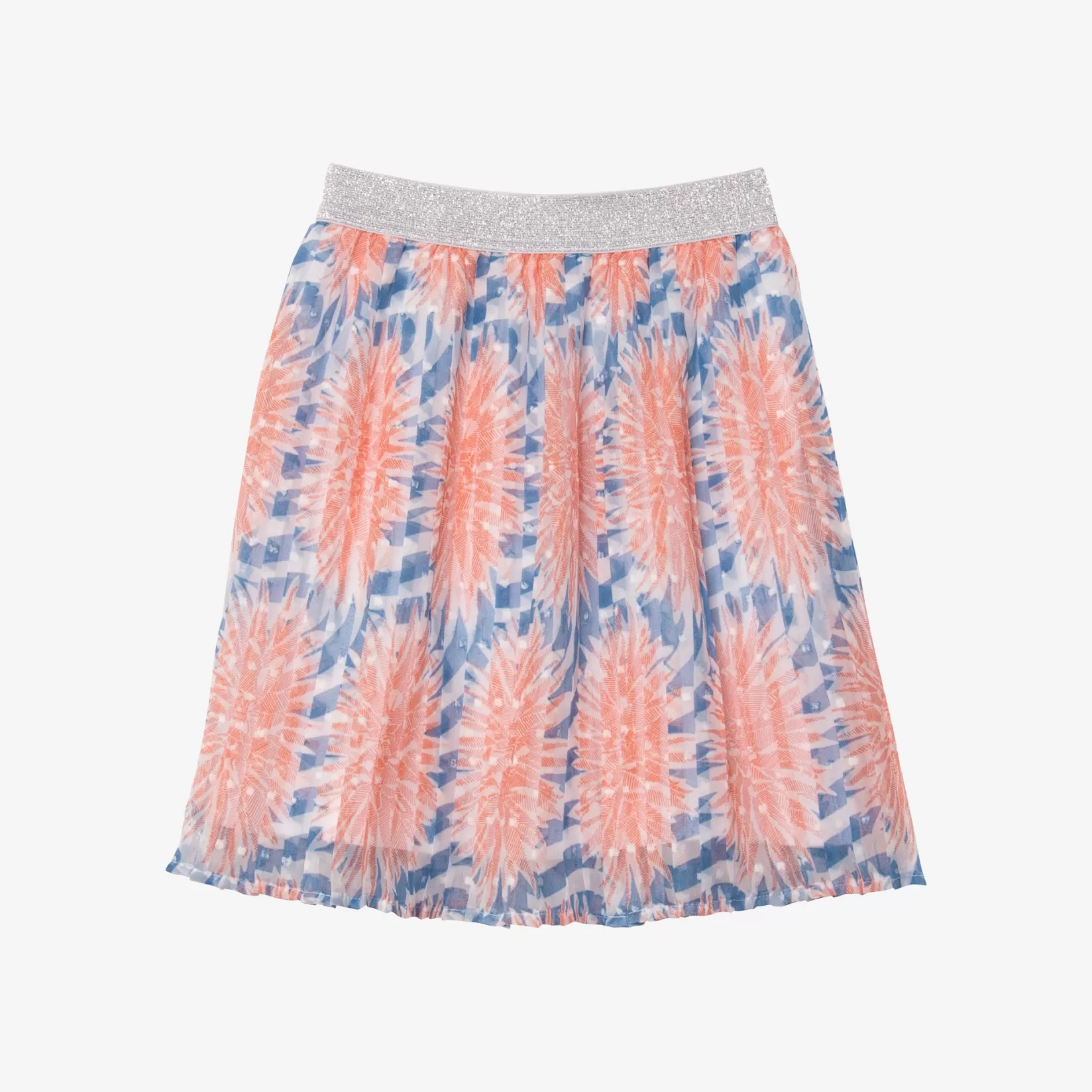 Girl Pleated Plumetis Dahlias Skirt*Catimini Cheap