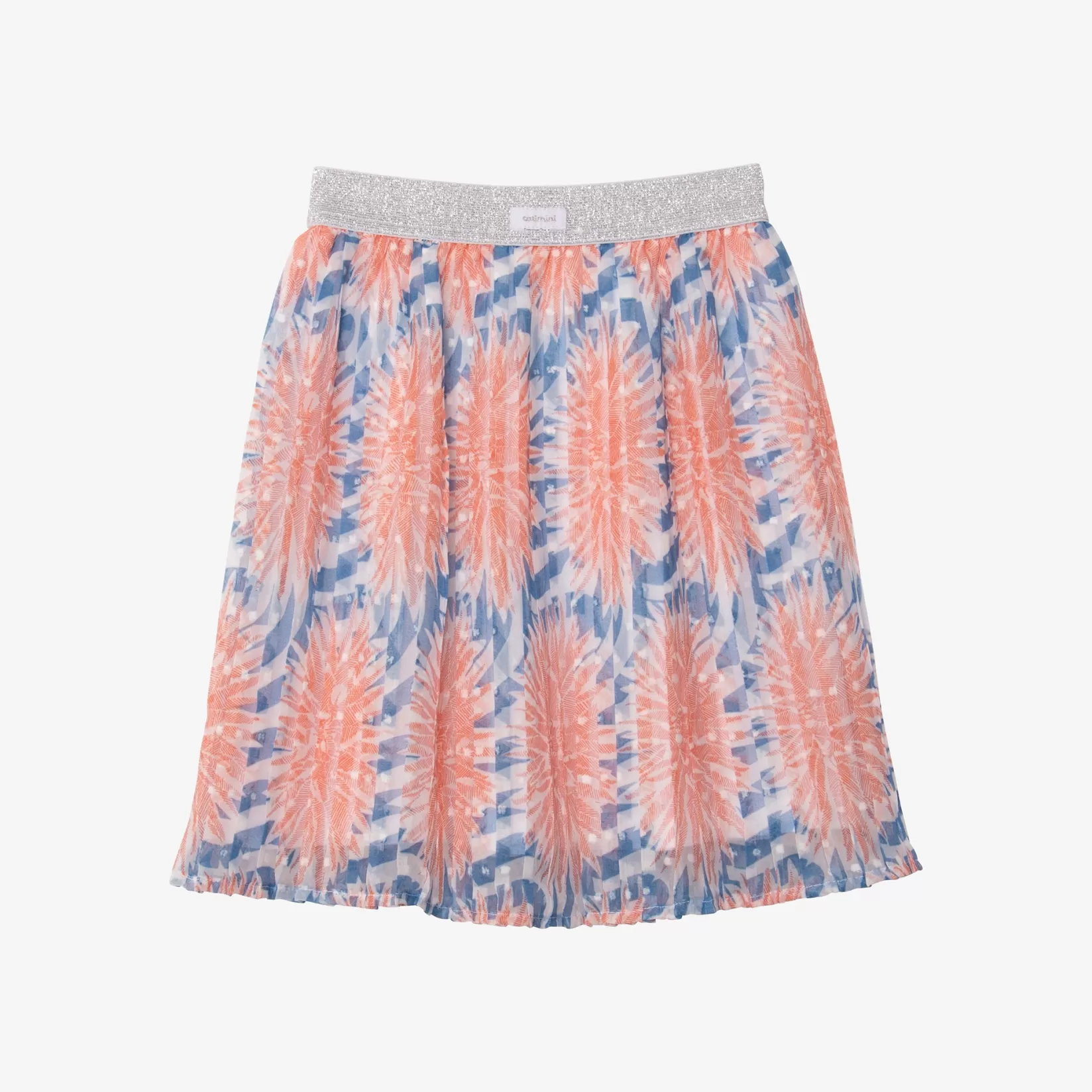 Girl Pleated Plumetis Dahlias Skirt*Catimini Cheap