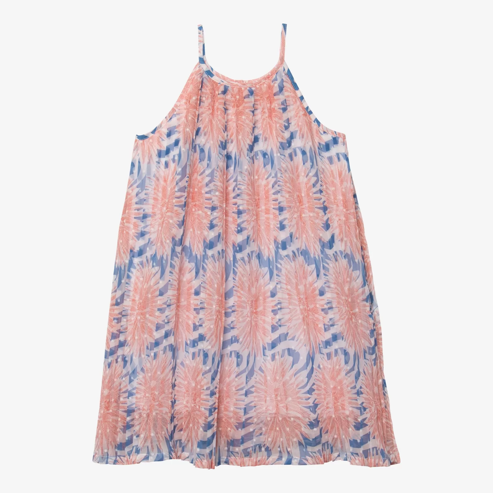 Girl Pleated Plumetis Dress*Catimini Online