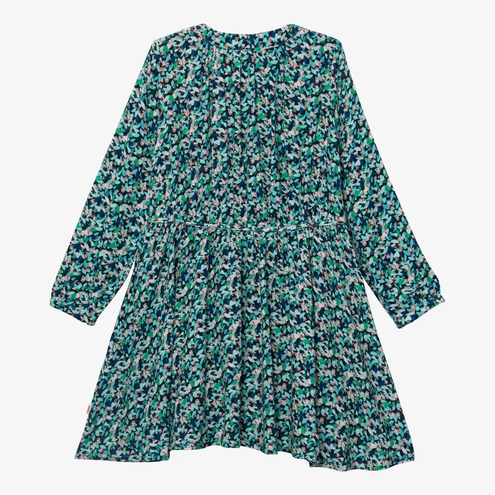 Girl Tiered Green Flower Dress*Catimini Store