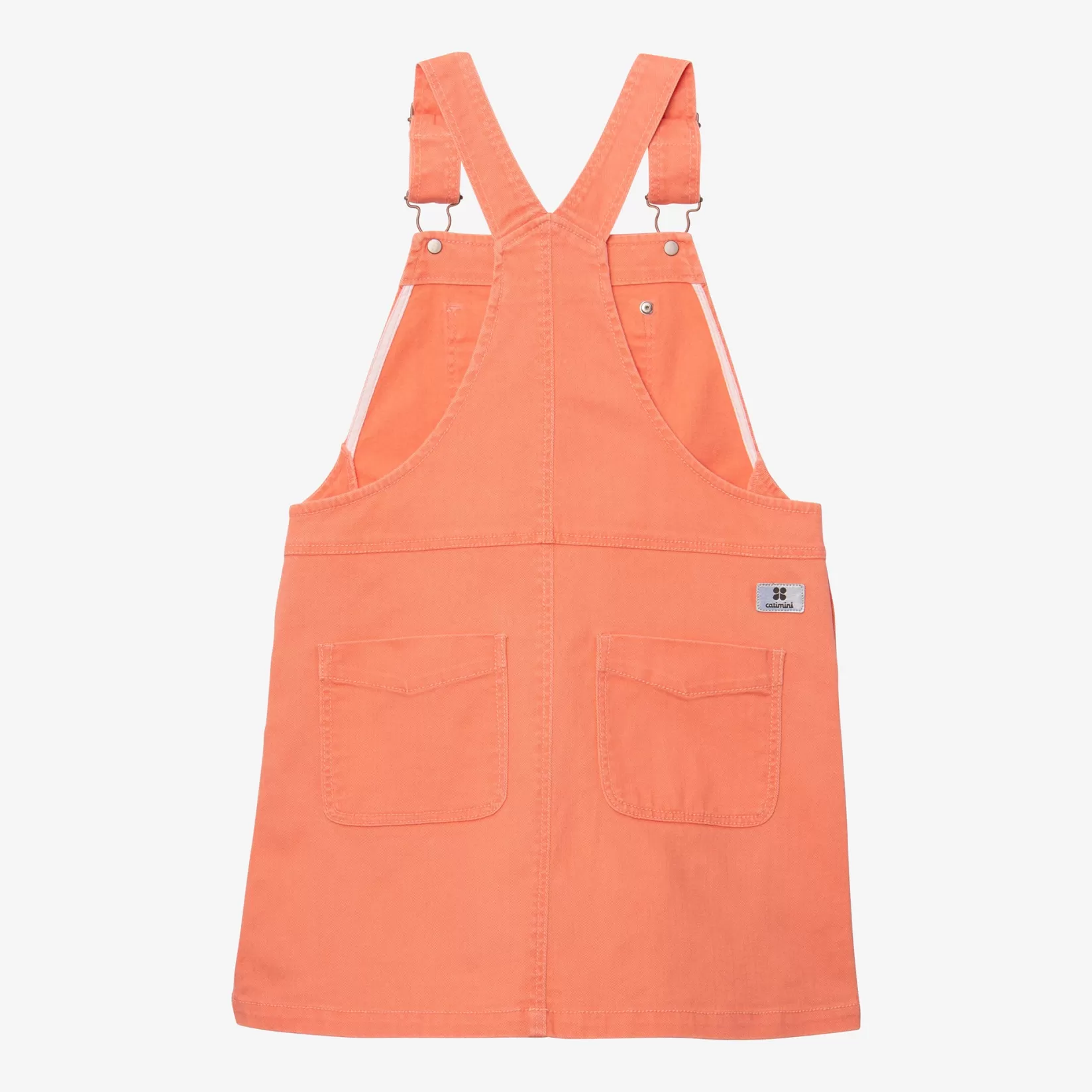 Girls' Apricot Denim Overall Dress*Catimini Shop