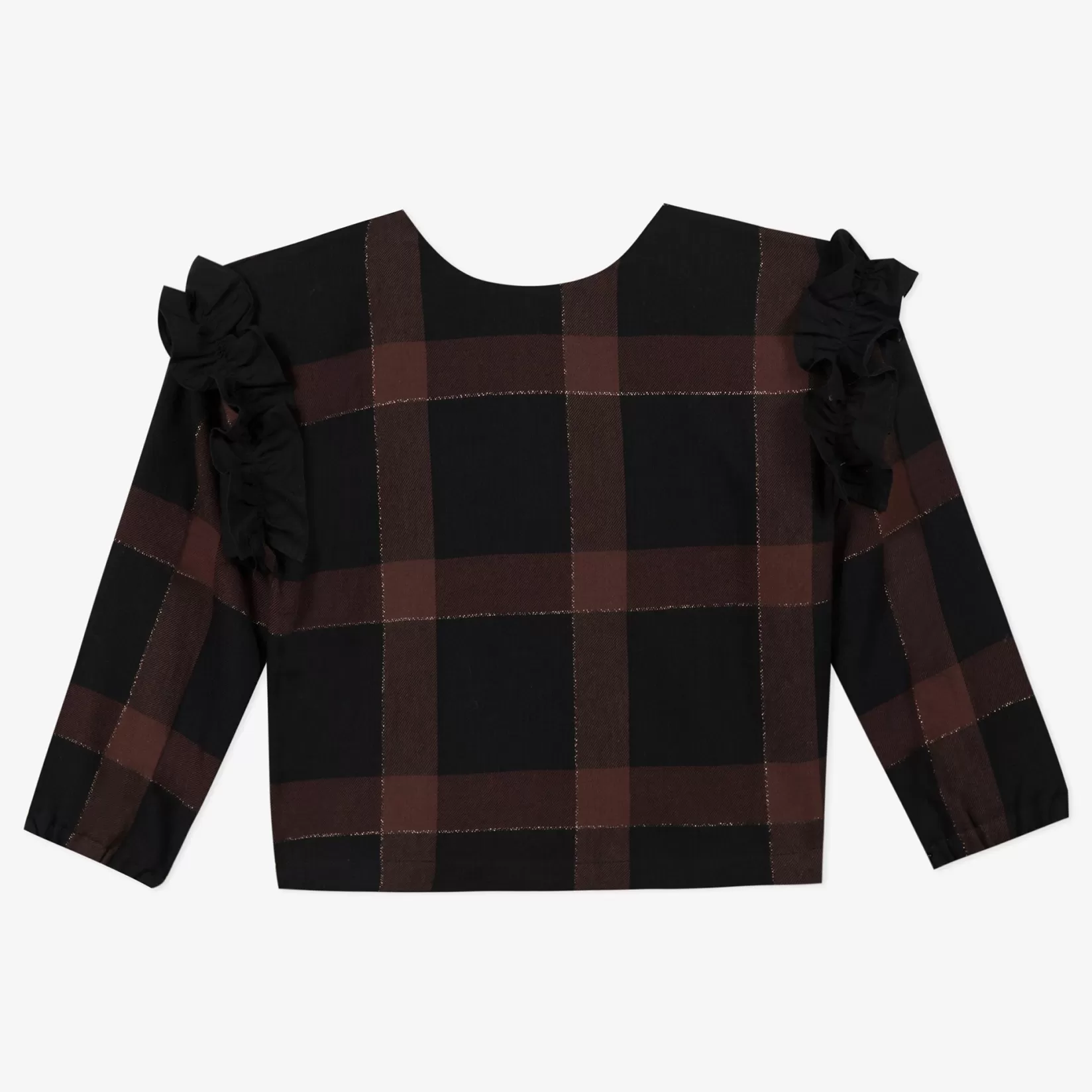 Girls' Checked Blouse*Catimini New