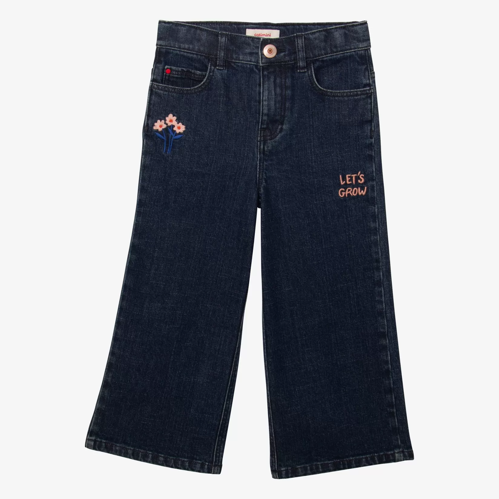 Girls' Dark Blue Pants*Catimini Hot