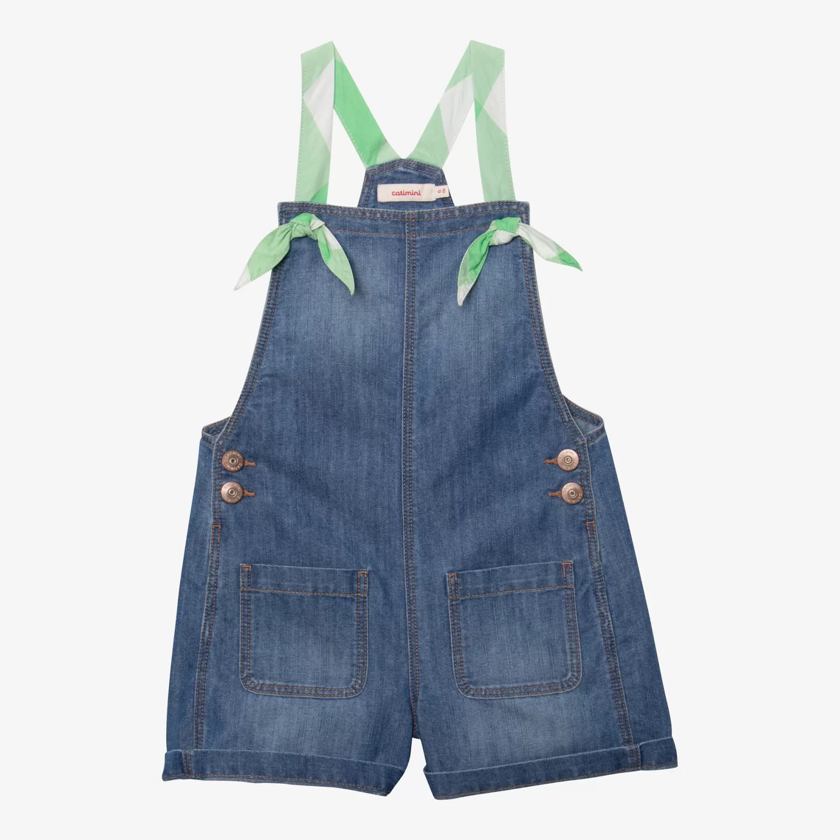 Girls' Denim Overall Shorts*Catimini Flash Sale