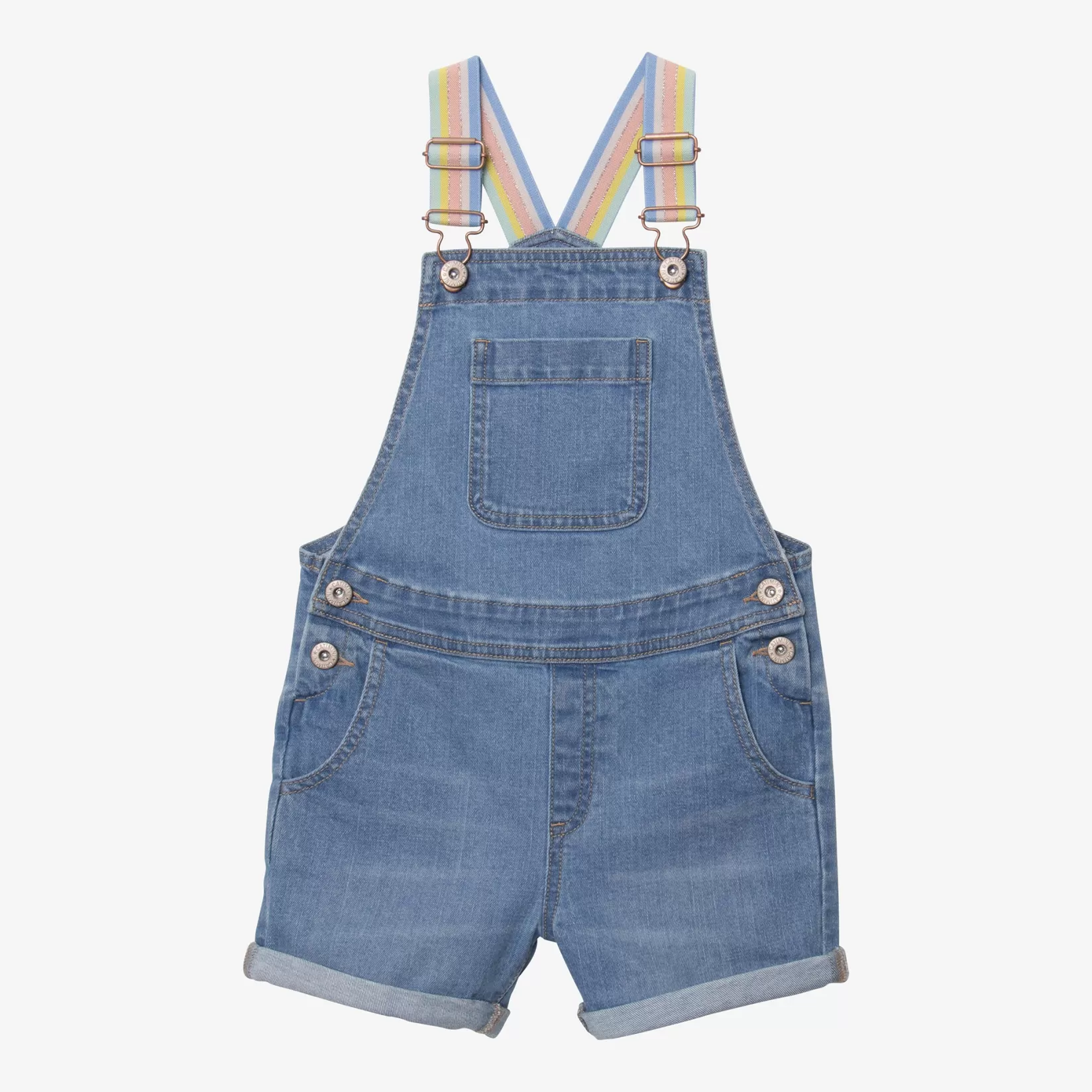 Girls' Denim Overall Shorts*Catimini Best