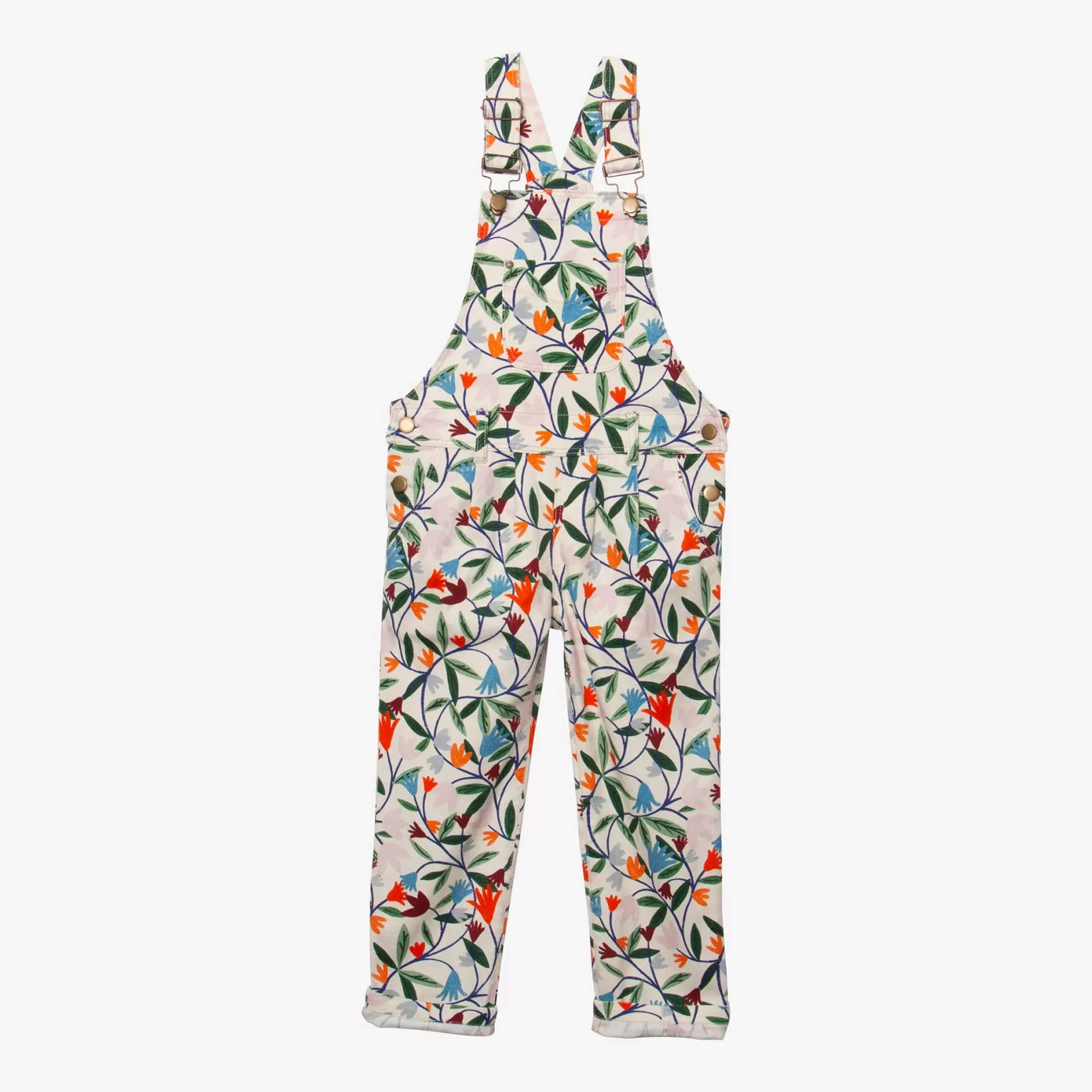 Girls' Floral Print Overalls*Catimini New