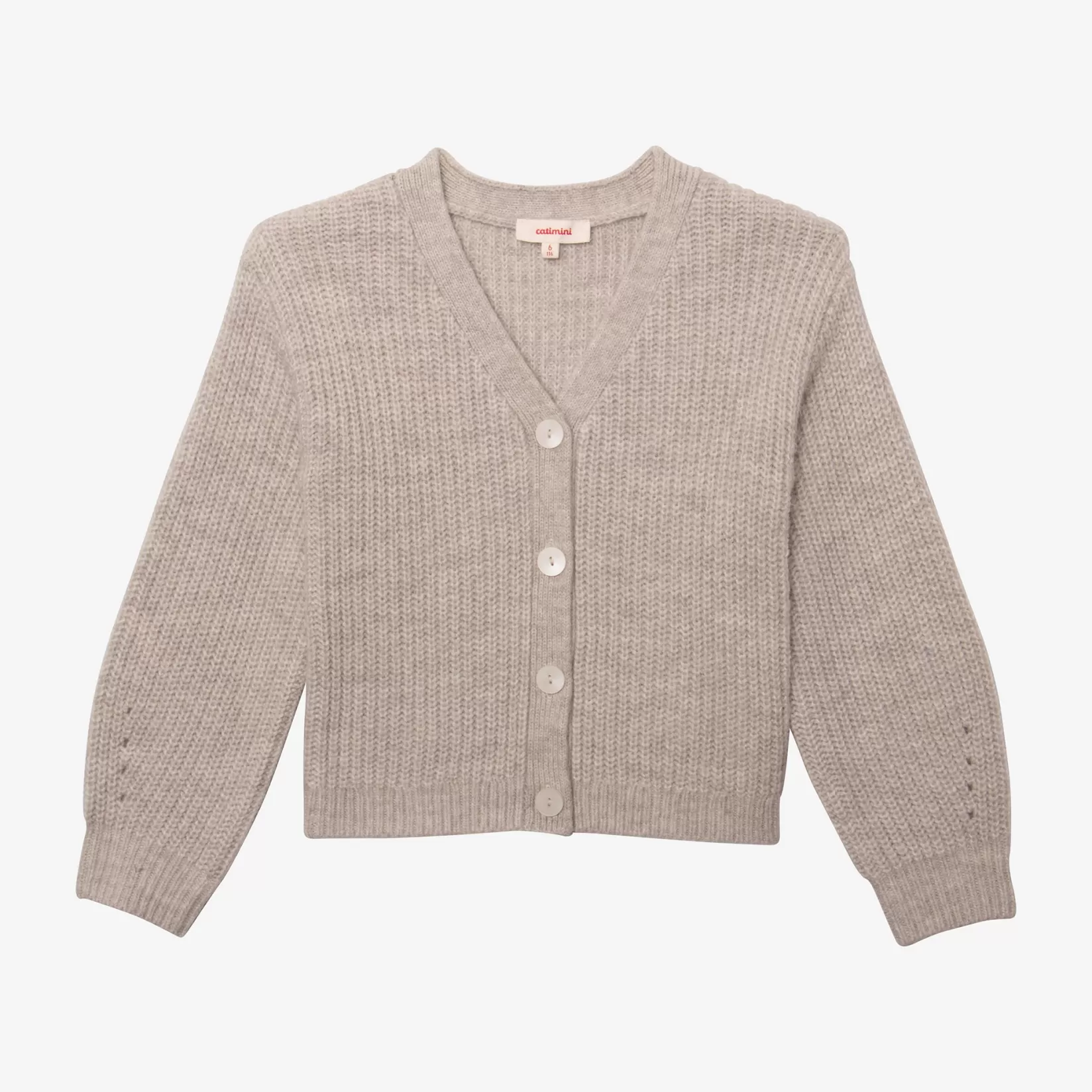 Girls' Heather Grey Cardigan*Catimini Sale