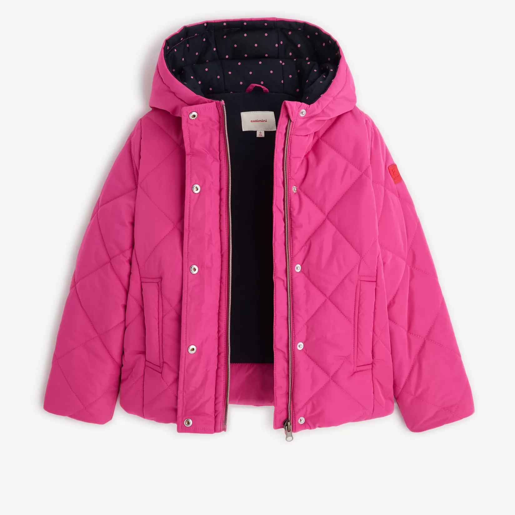 Girls' Hot Pink Parka*Catimini New