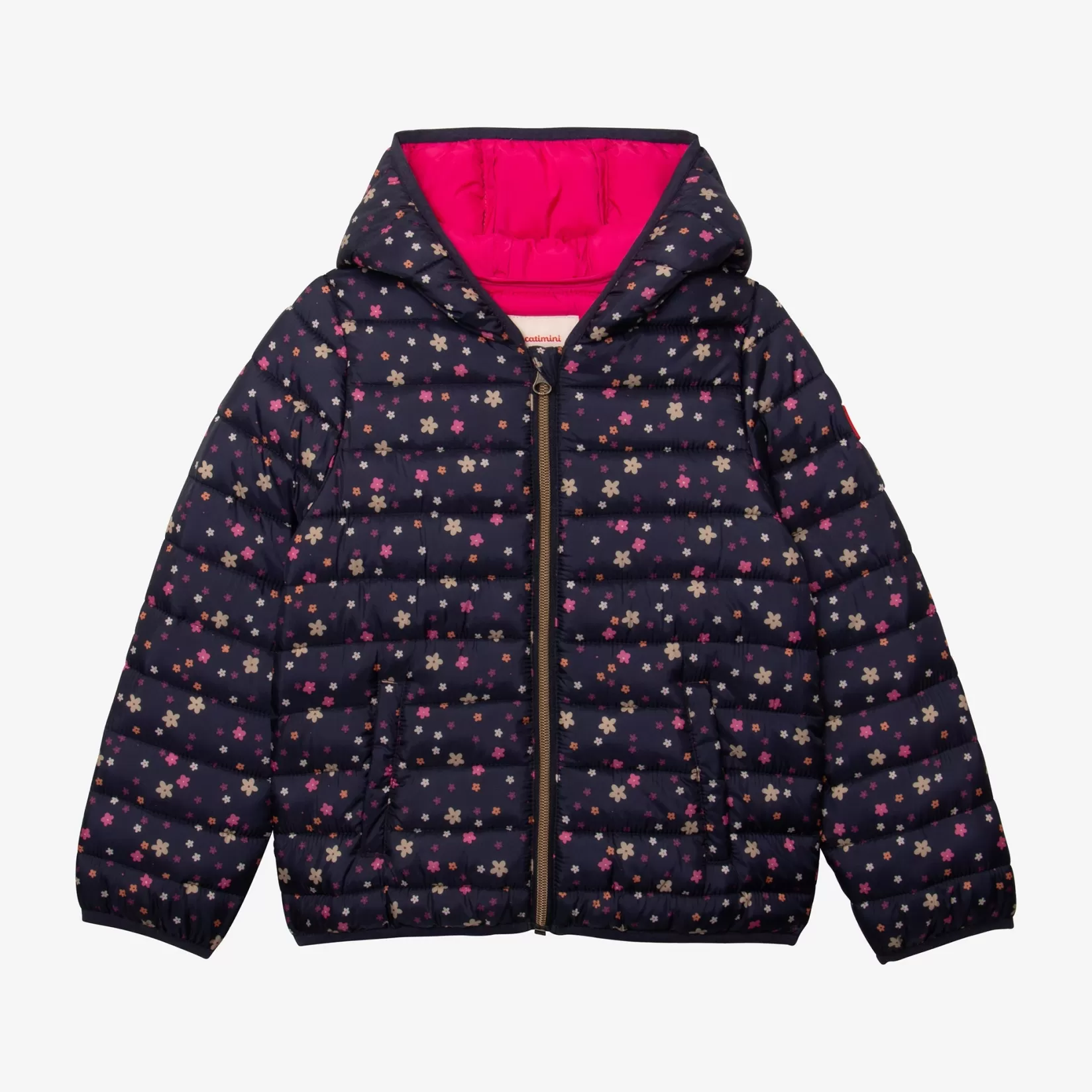 Girls' Navy Blue Bomber Jacket*Catimini Cheap