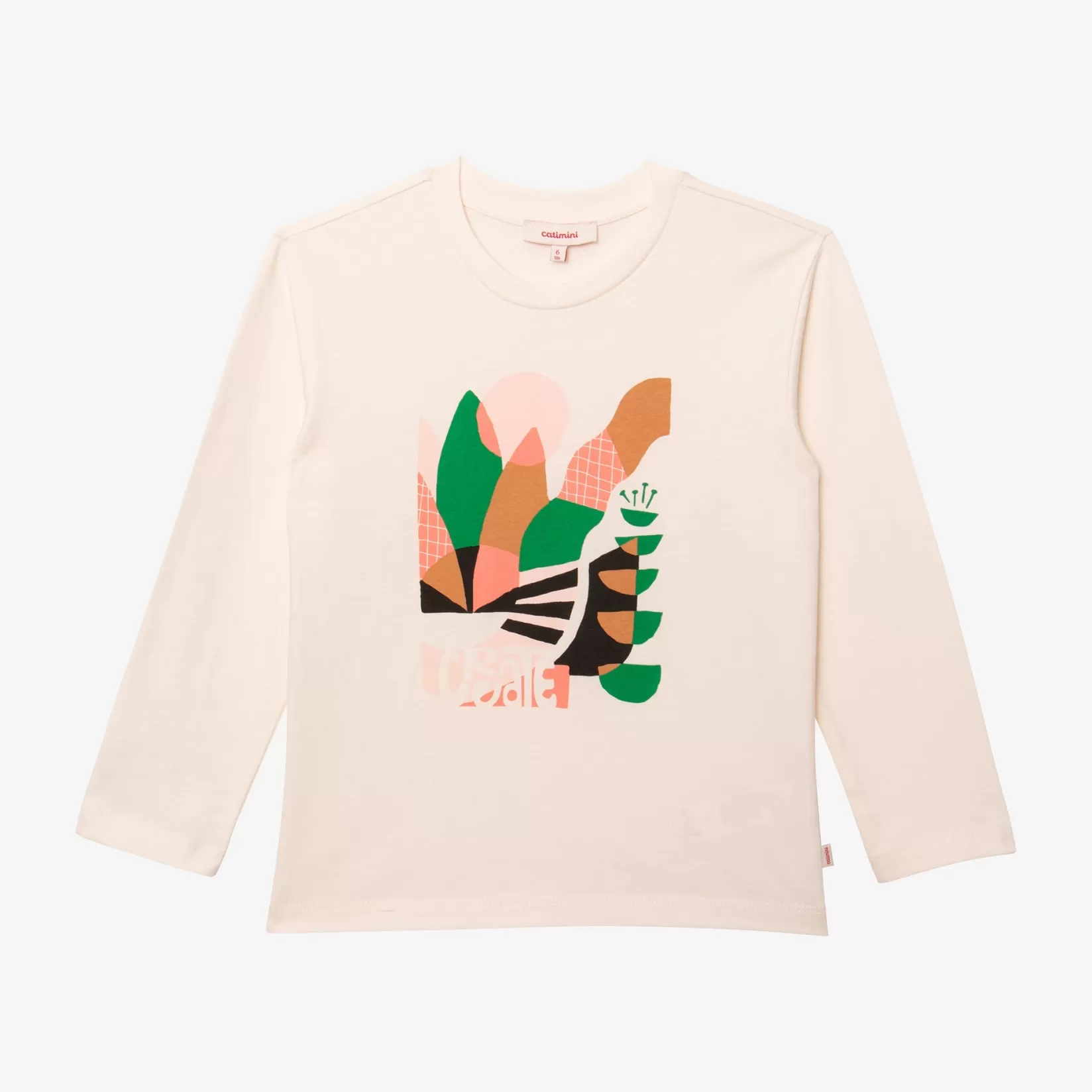 Girls' Off White T-Shirt*Catimini Best