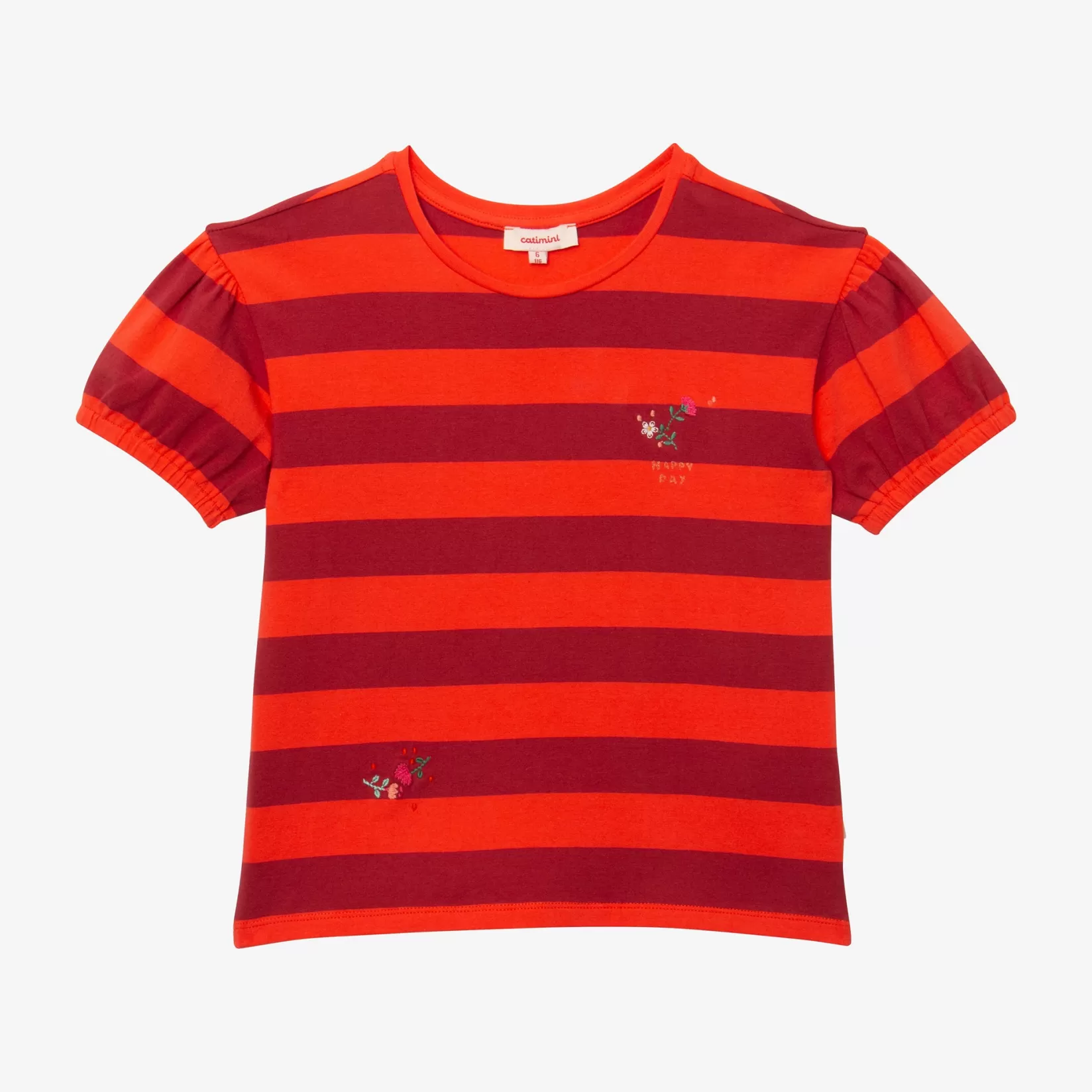 Girls' Orange T-Shirt*Catimini Cheap