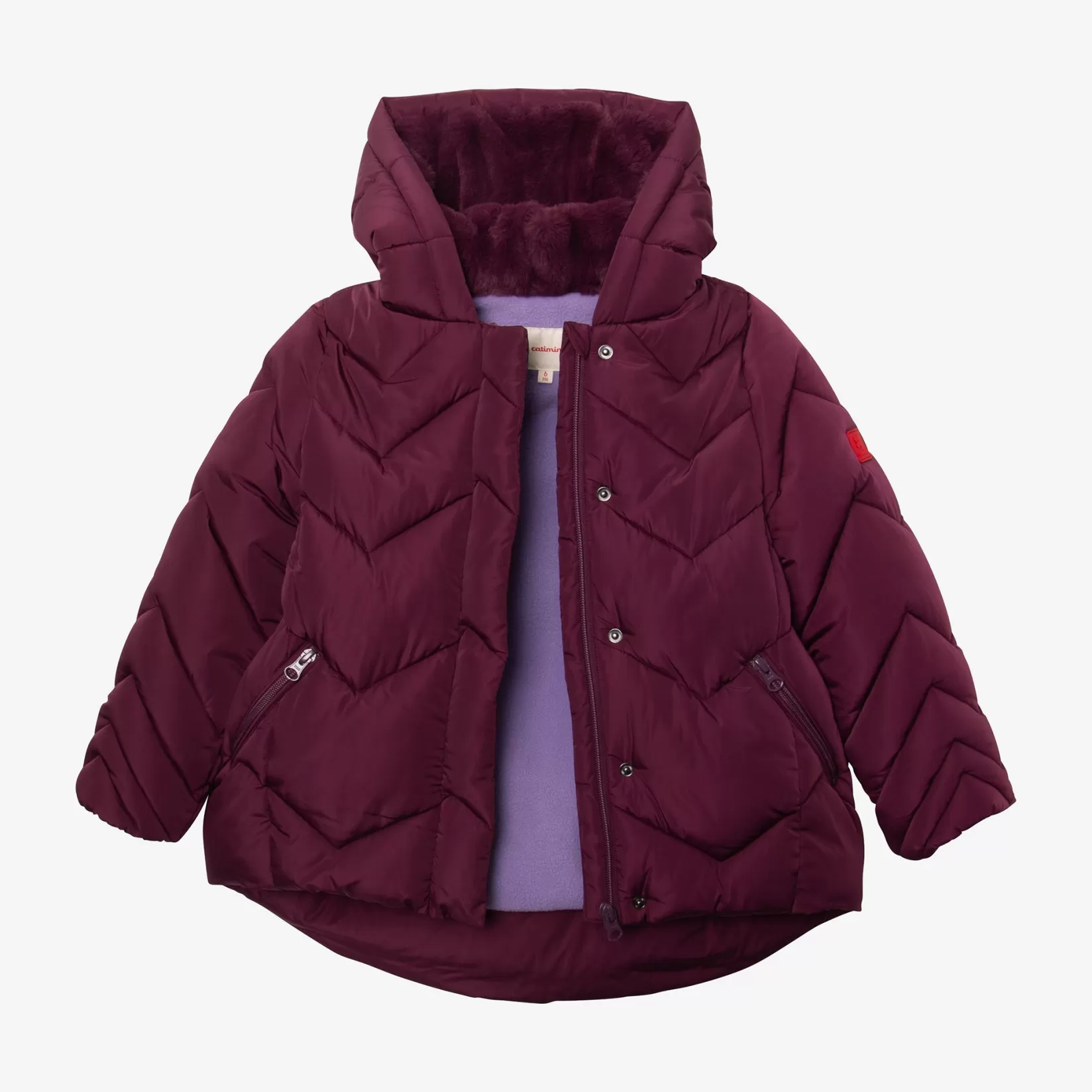 Girls' Purple Parka*Catimini Outlet