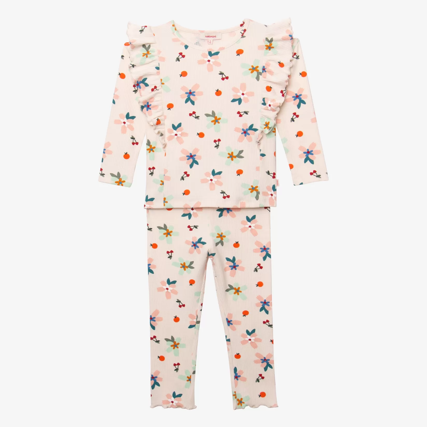 Girls' Spring-Inspired Legging Pajama Set*Catimini Best