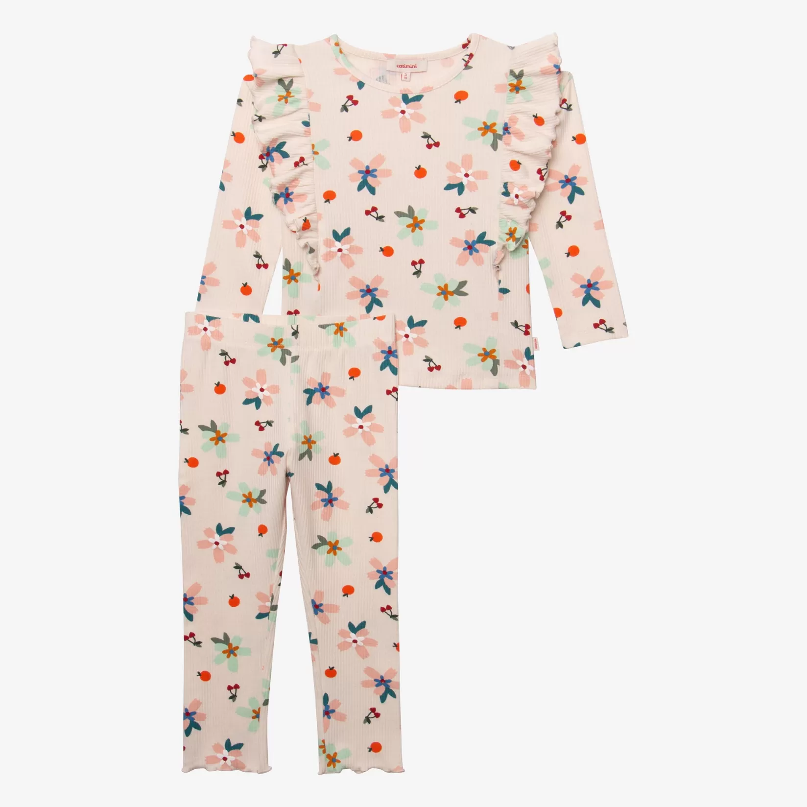 Girls' Spring-Inspired Legging Pajama Set*Catimini Best