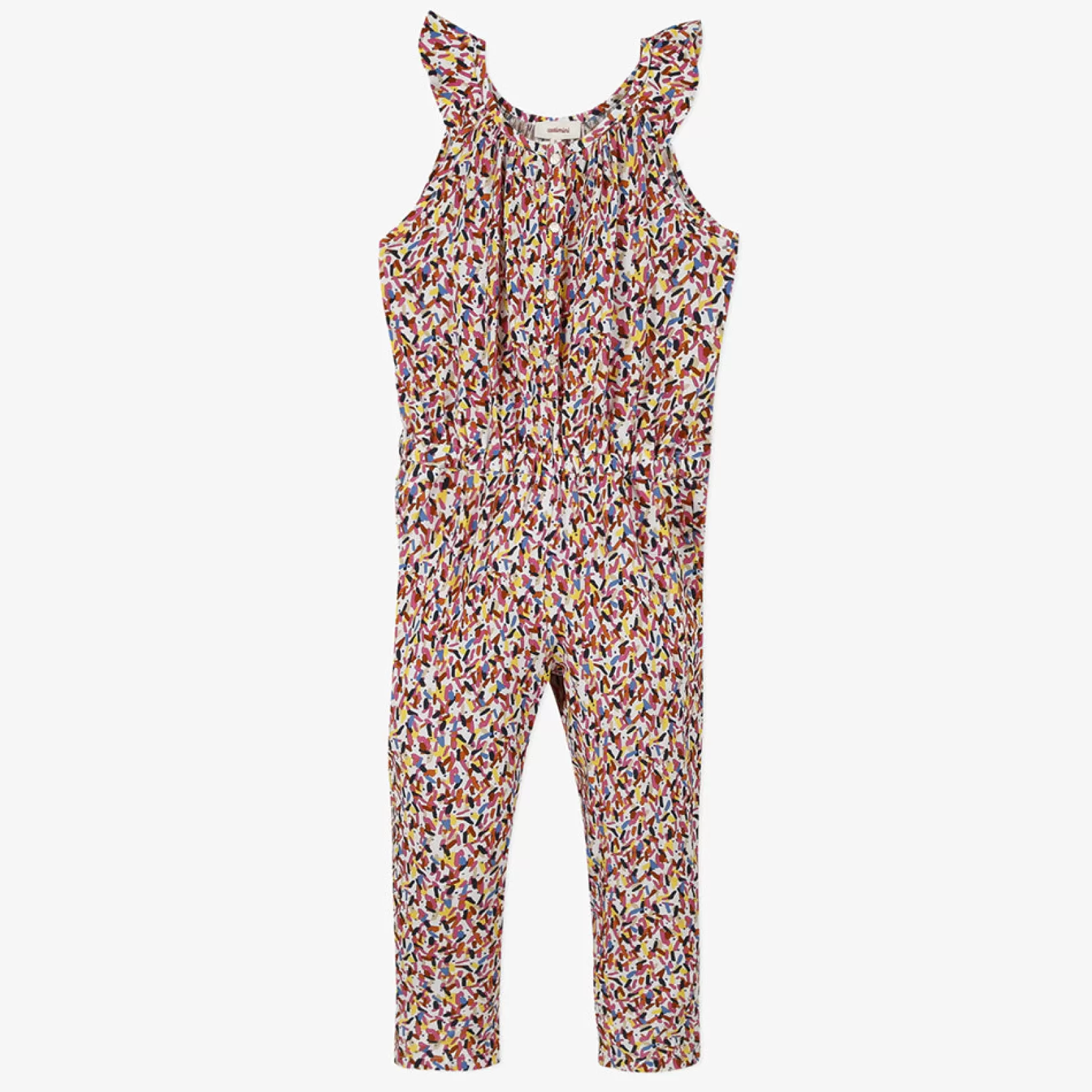 Girls' Summer Printed Jumpsuit*Catimini Best