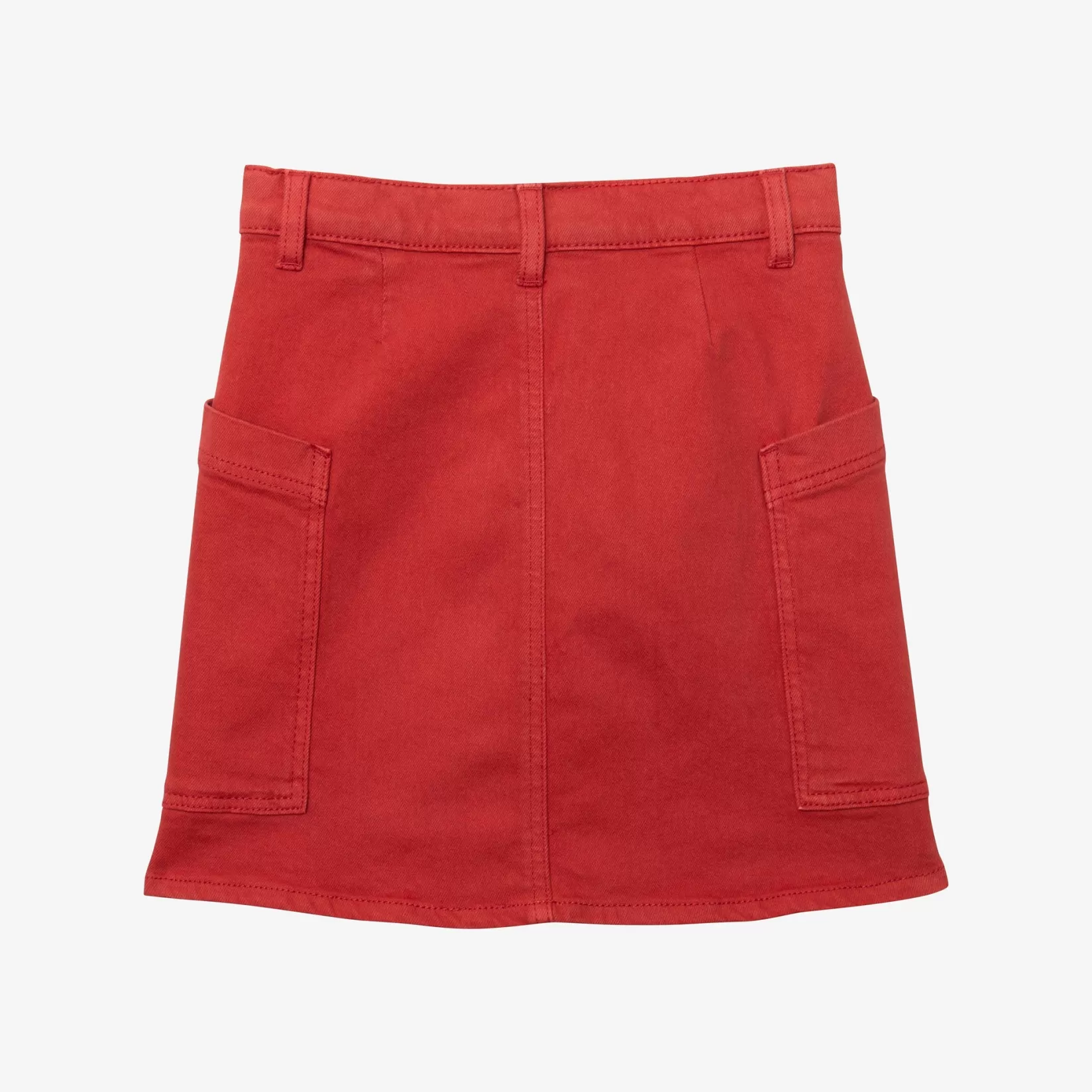 Girls' Terracotta Denim Skirt*Catimini Shop