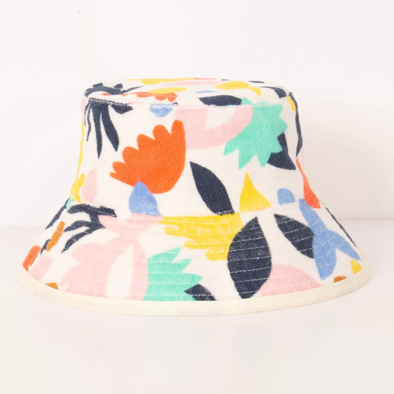 Girls' White Bucket Hat*Catimini New