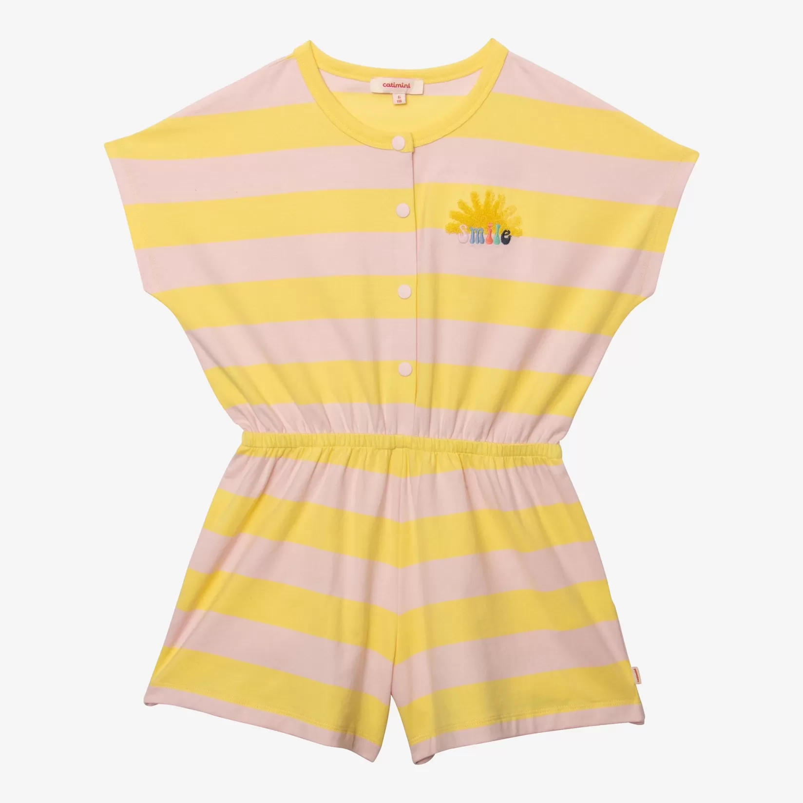 Girls' Yellow And Pink Jumpsuit*Catimini Cheap