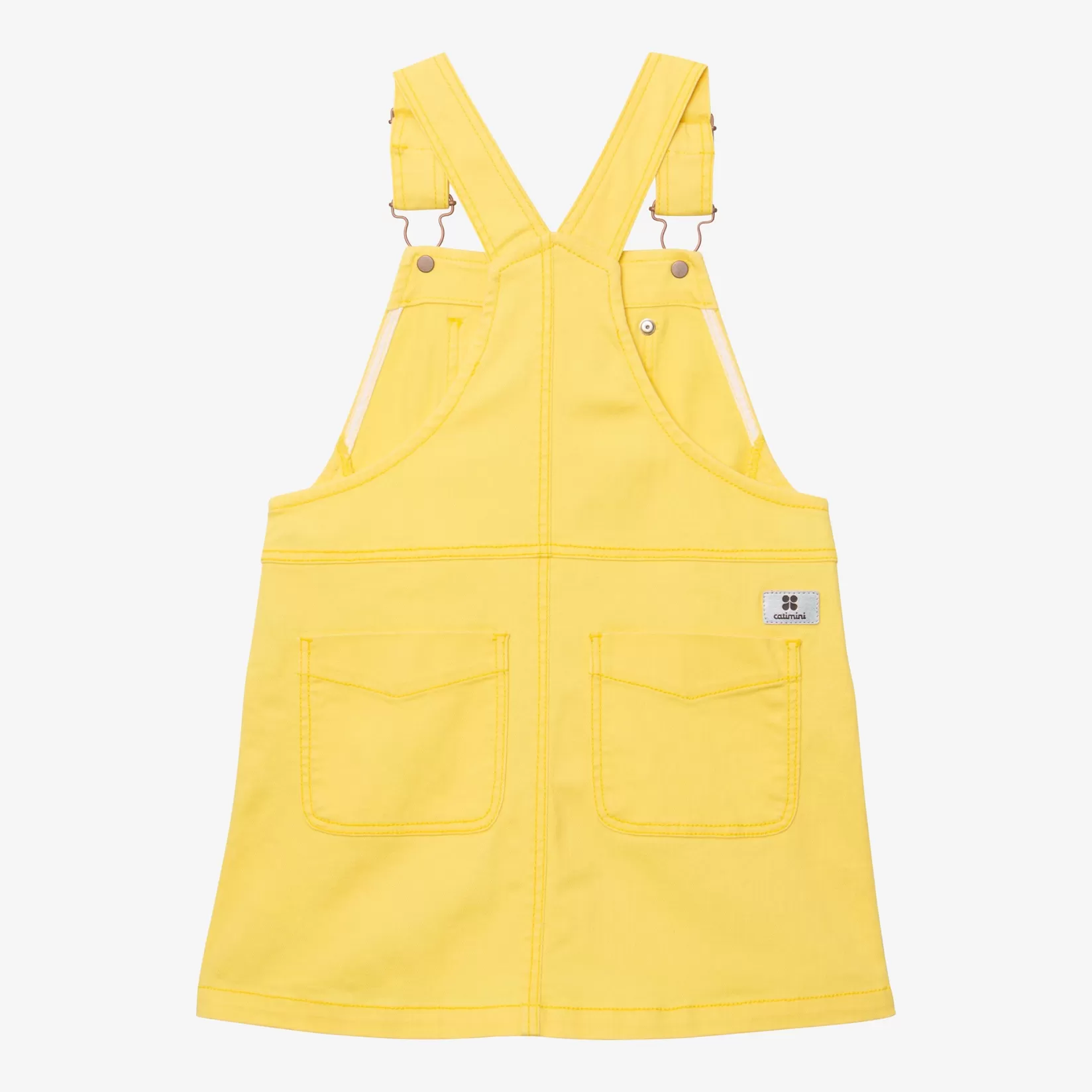 Girls' Yellow Denim Overall Dress*Catimini Best