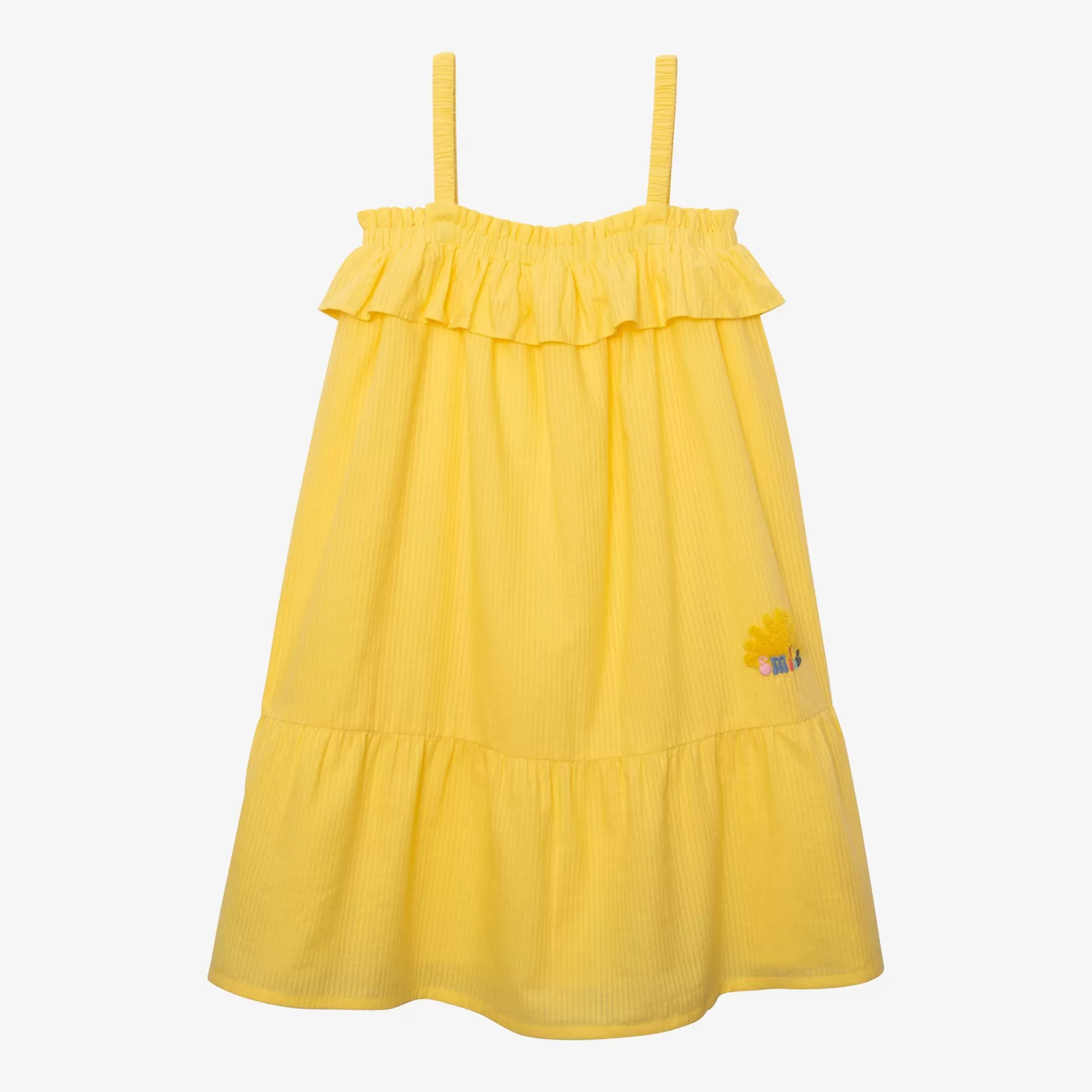 Girls' Yellow Overall Dress*Catimini Store