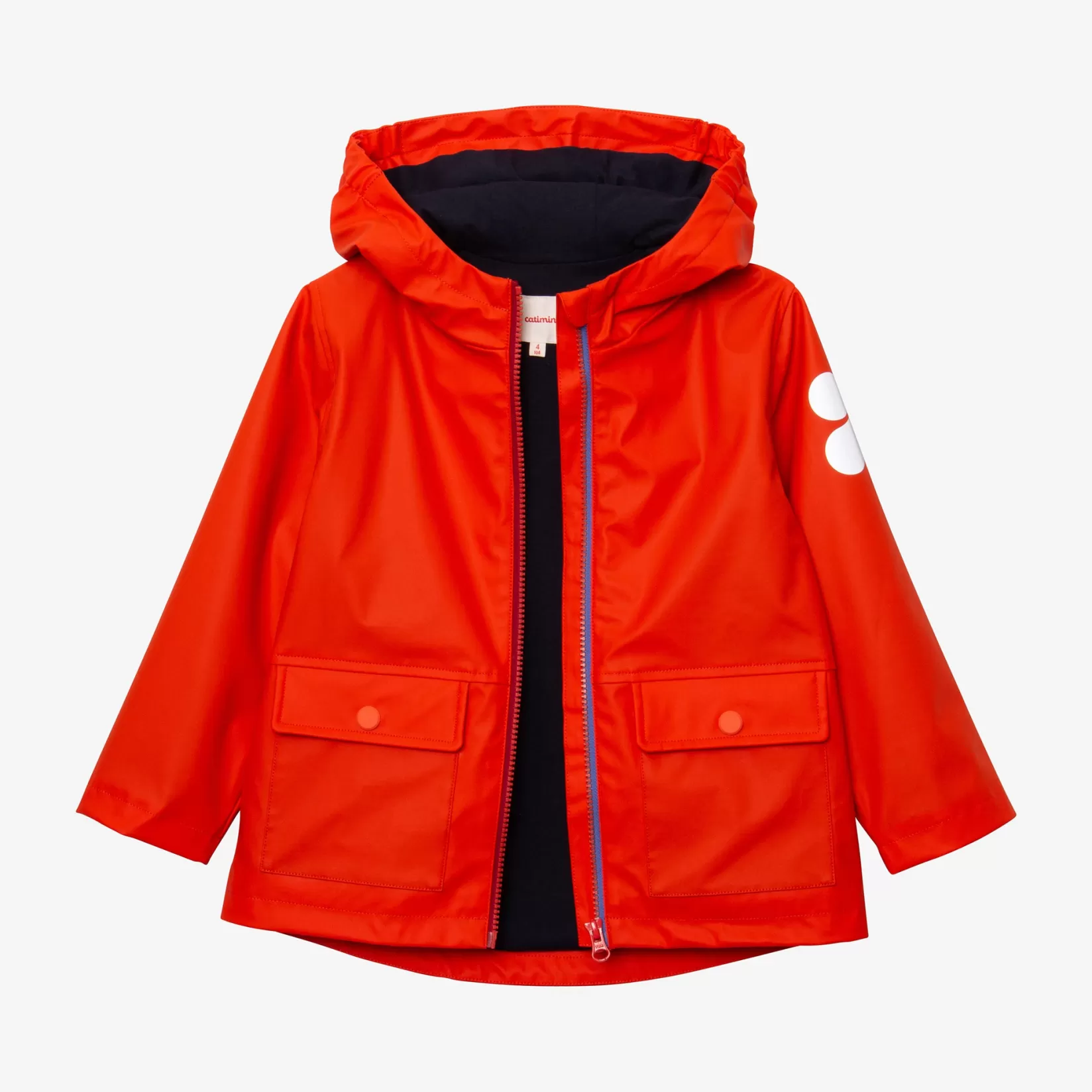 Kid Fiery Orange Parka*Catimini Fashion