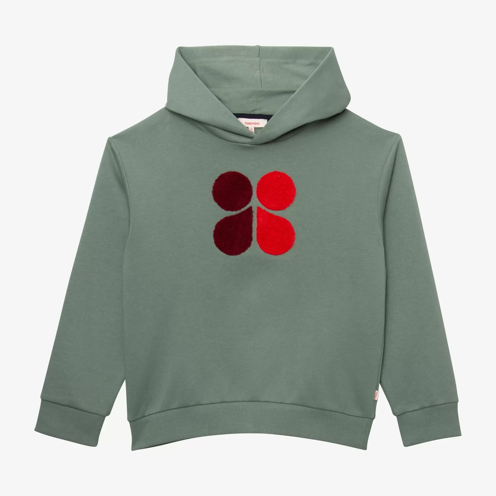 Kid Green Butterfly Sweatshirt*Catimini Best Sale