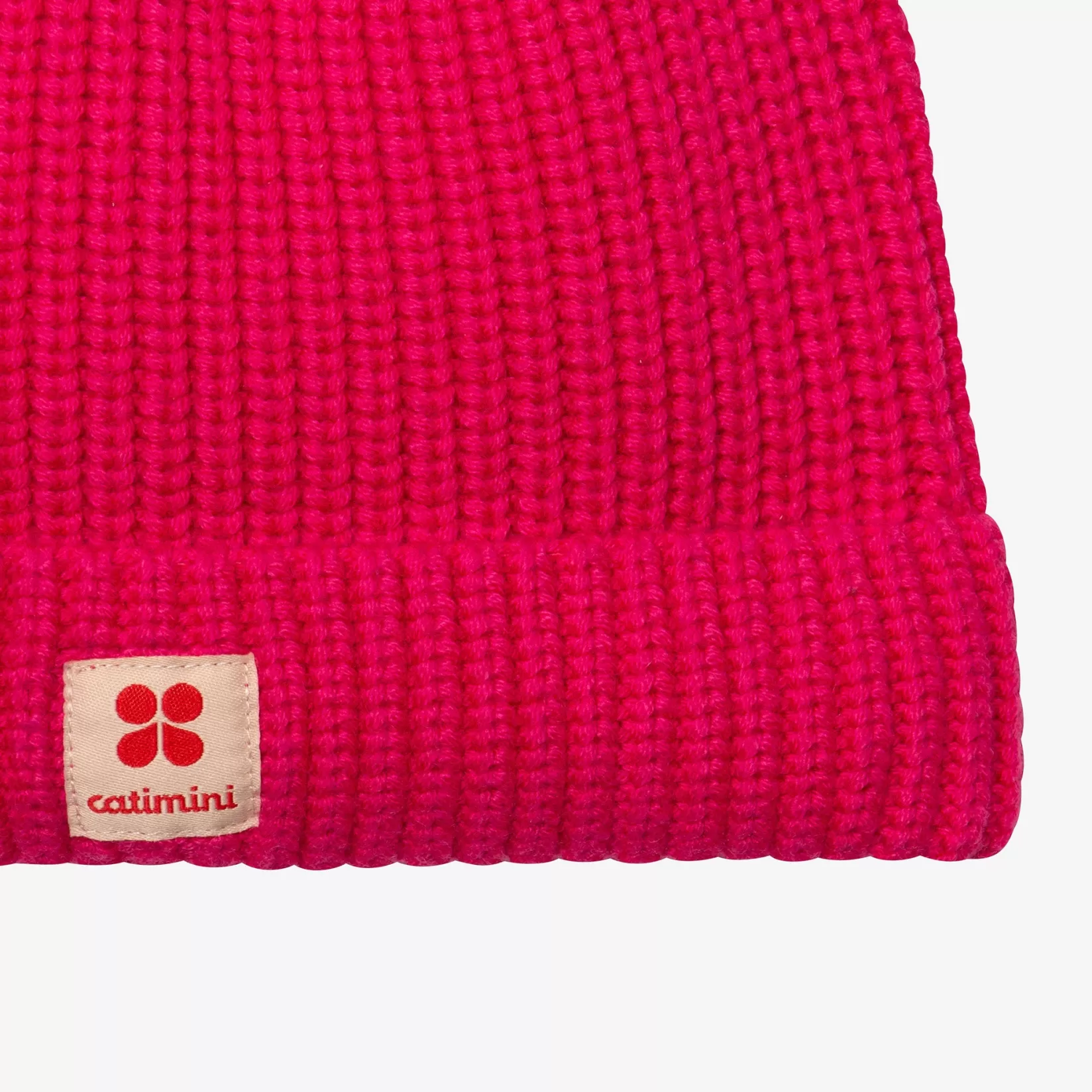 Kid Hot Pink Beanie*Catimini Hot