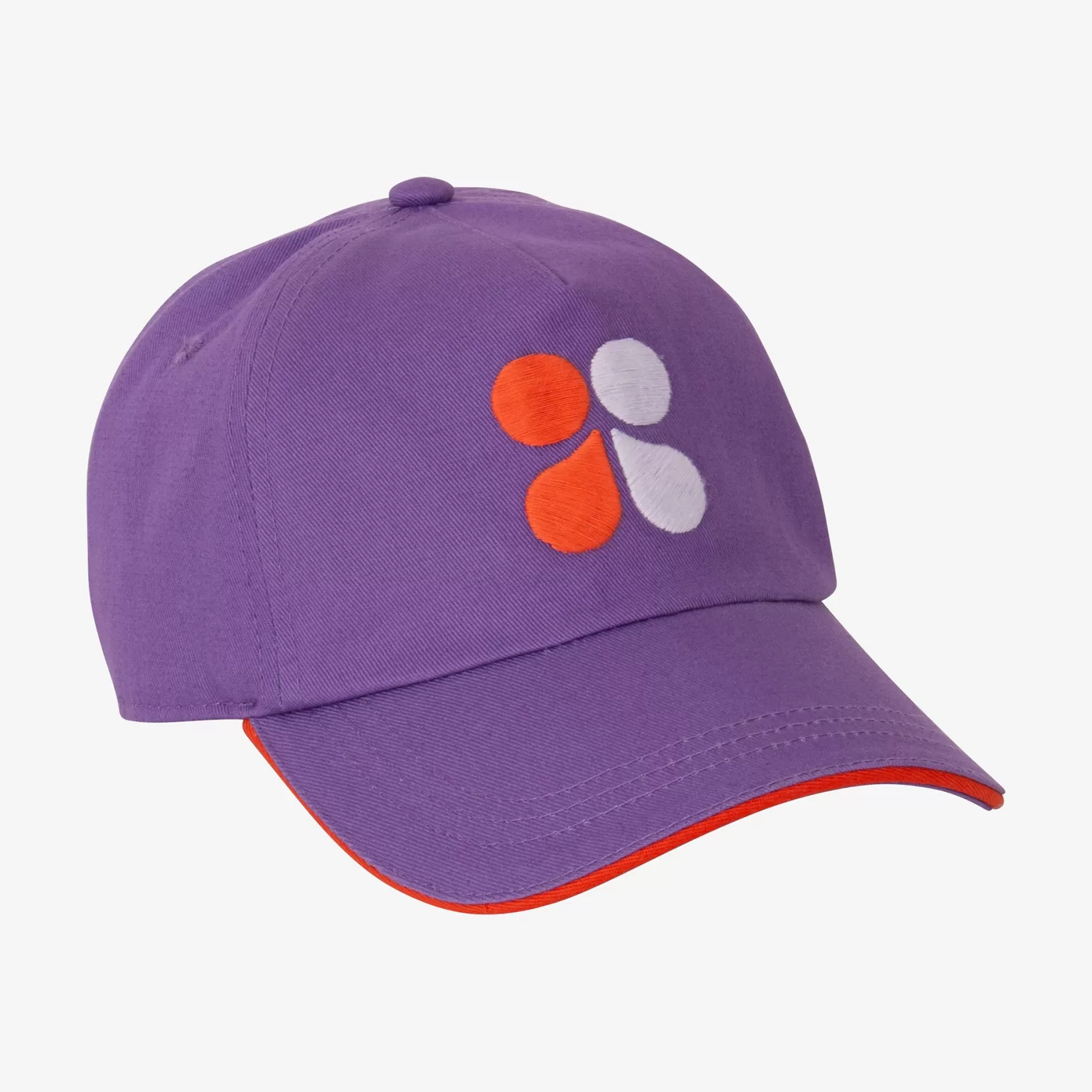 Kid Mauve Embroidered Butterfly Baseball Cap*Catimini New