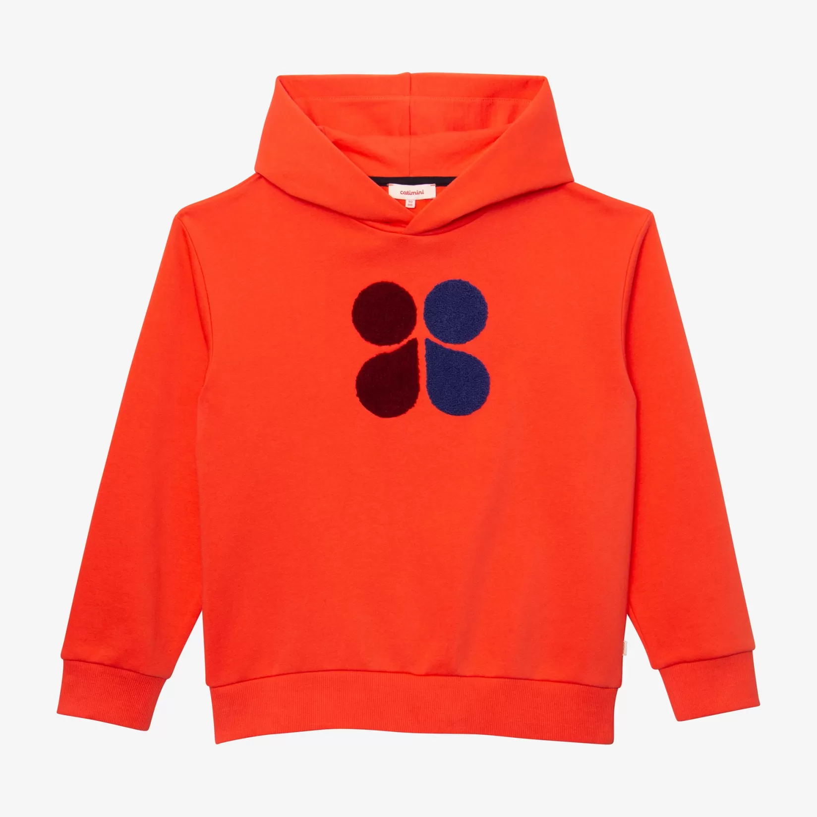 Kid Orange Butterfly Hooded Sweatshirt*Catimini Best Sale