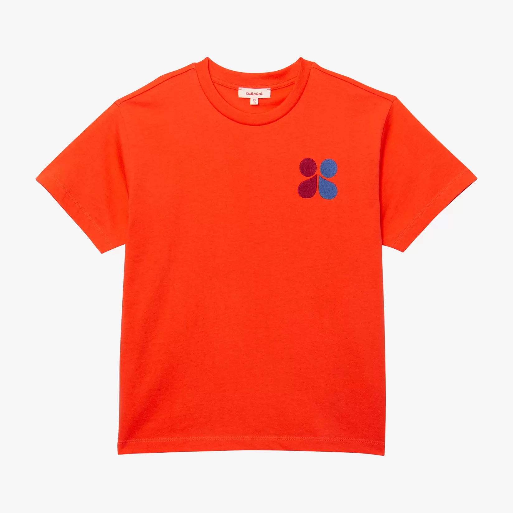 Kid Orange Butterfly T-Shirt*Catimini Best Sale