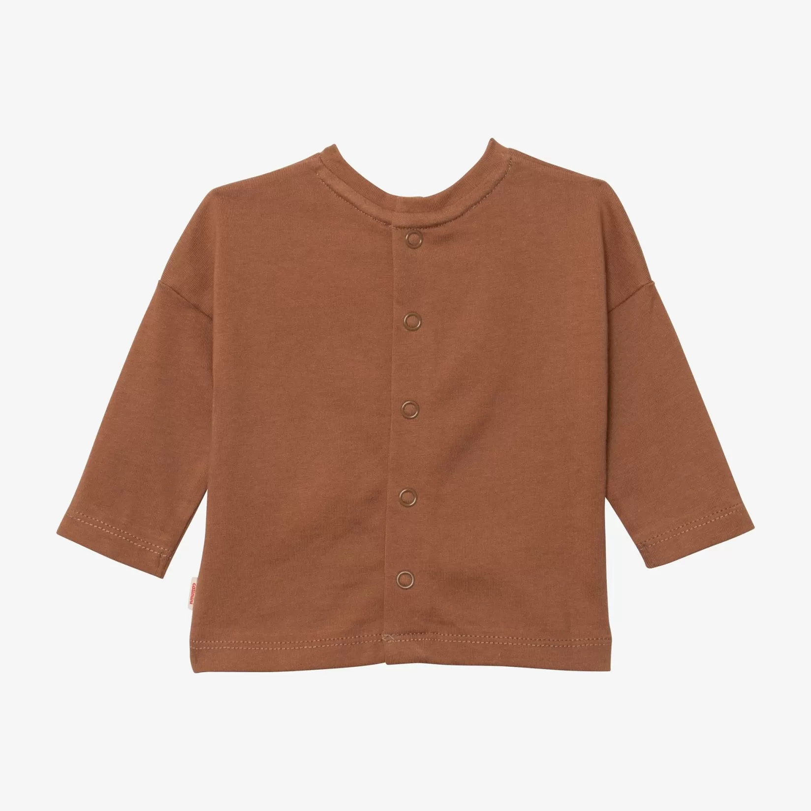 Newborn Boy Brown Long Sleeve T-Shirt*Catimini Best Sale