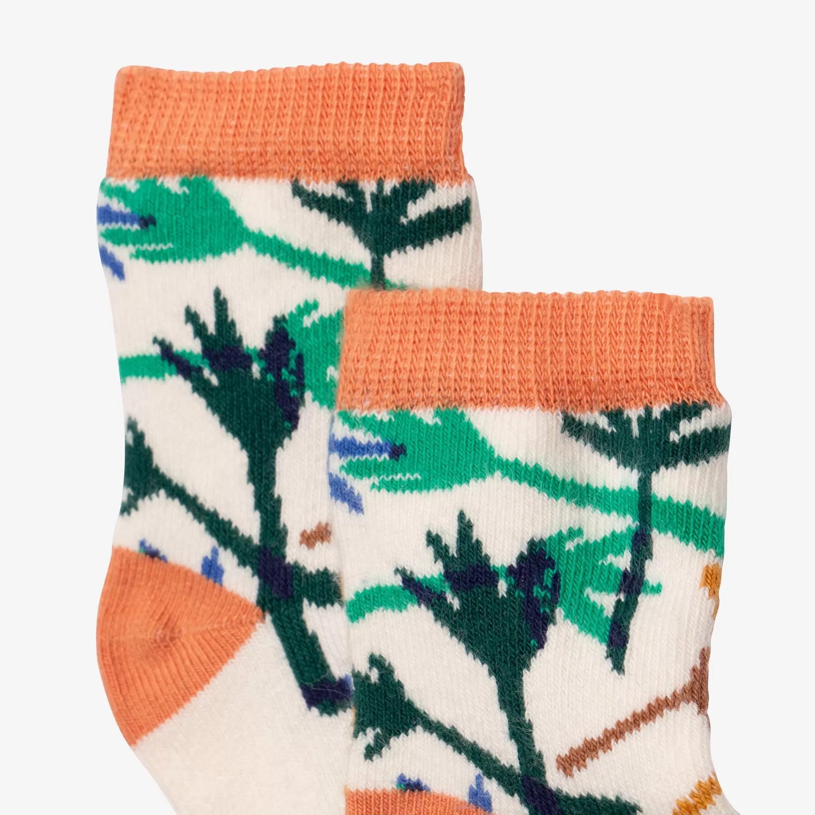 Newborn Boy Camo Palm Tree Socks*Catimini New