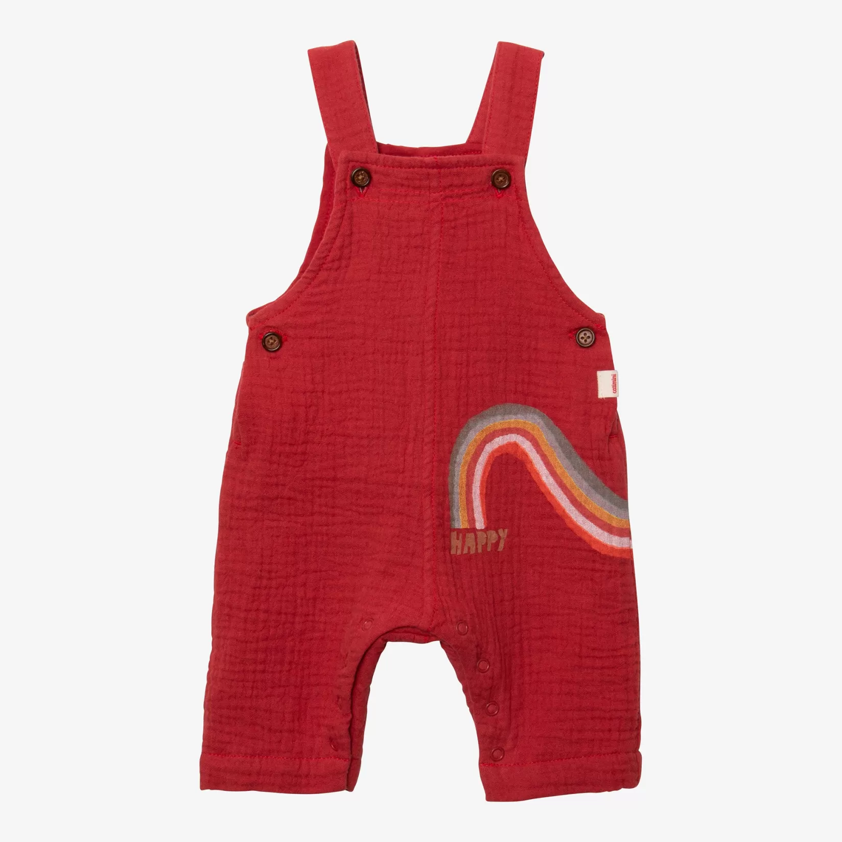 Newborn Boy Clay-Colored Overalls*Catimini Best