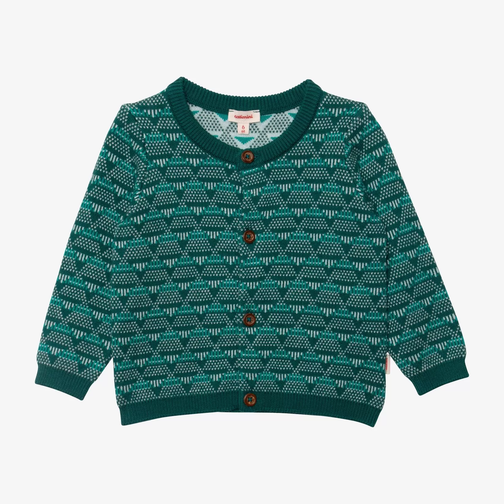 Newborn Boy Jacquard Cardigan*Catimini Outlet