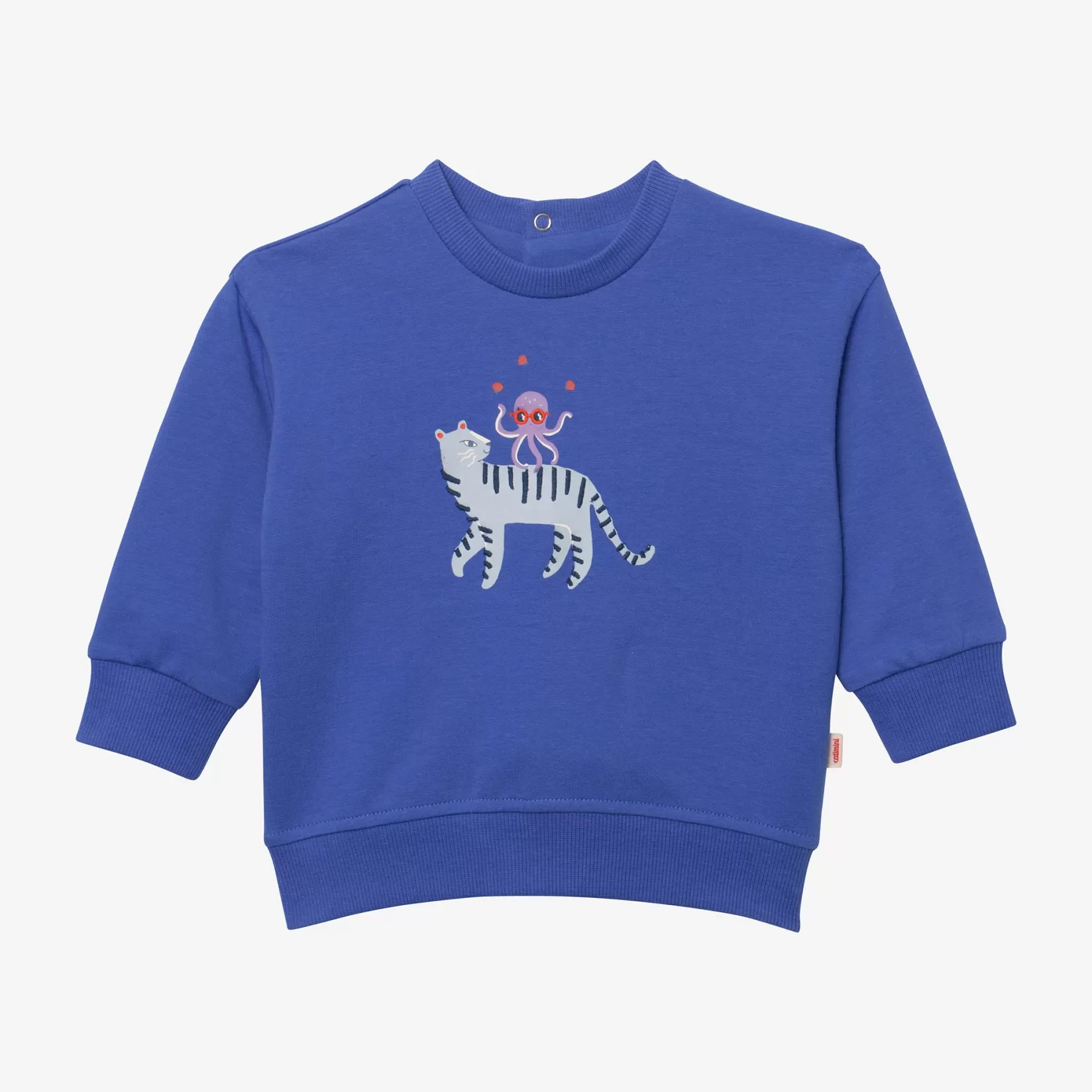 Newborn Boy Octopus And Tiger Sweatshirt*Catimini Hot