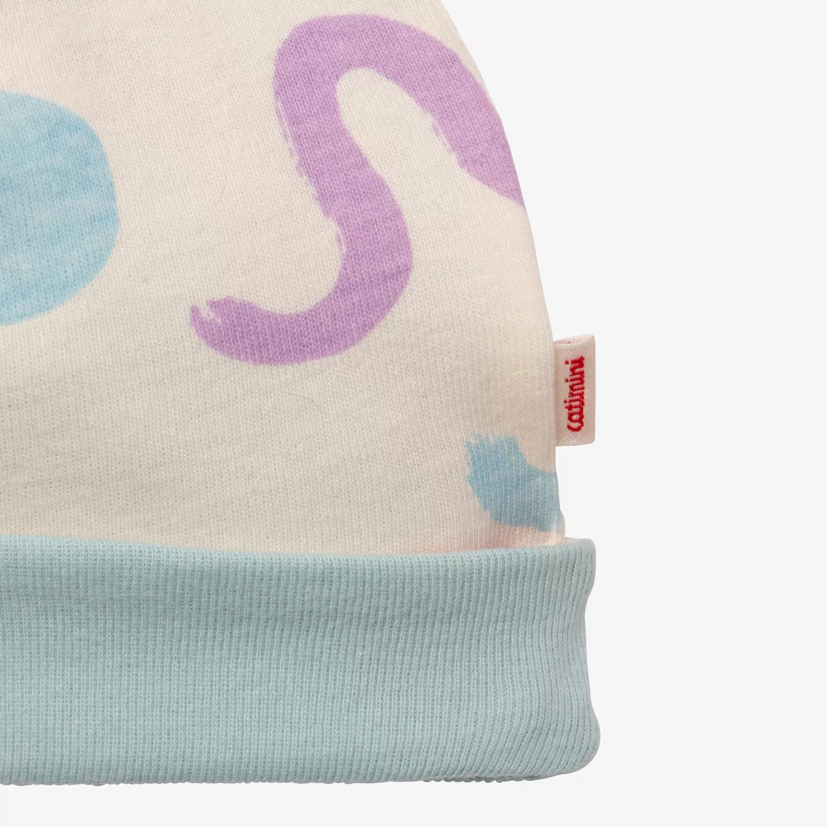 Newborn Boys' Beige Reversible Beanie*Catimini Best Sale