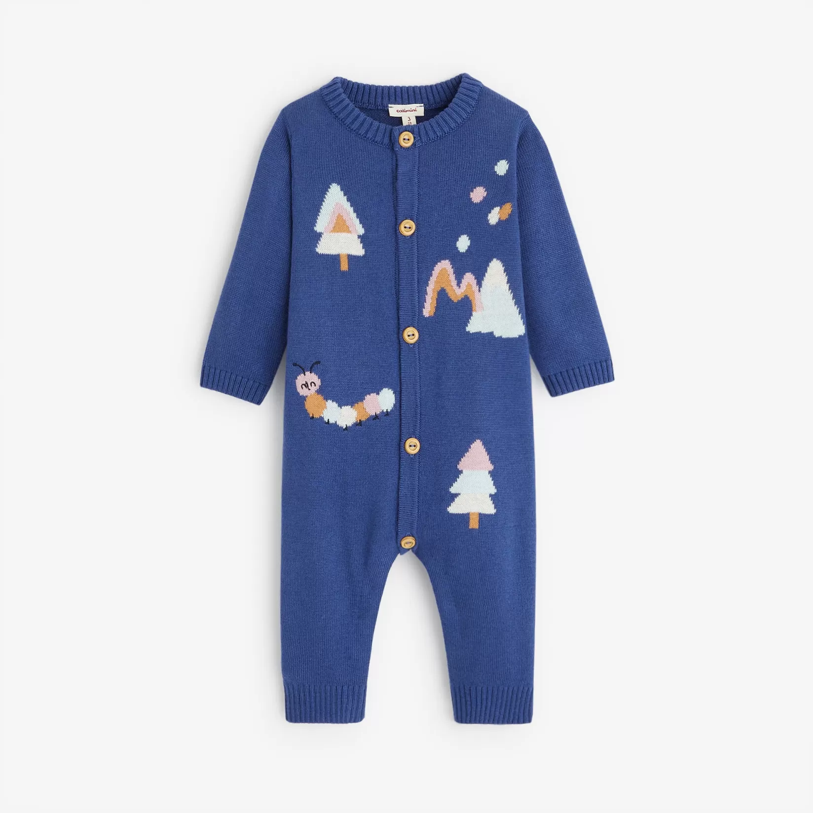 Newborn Boys' Blue Jumpsuit*Catimini Cheap