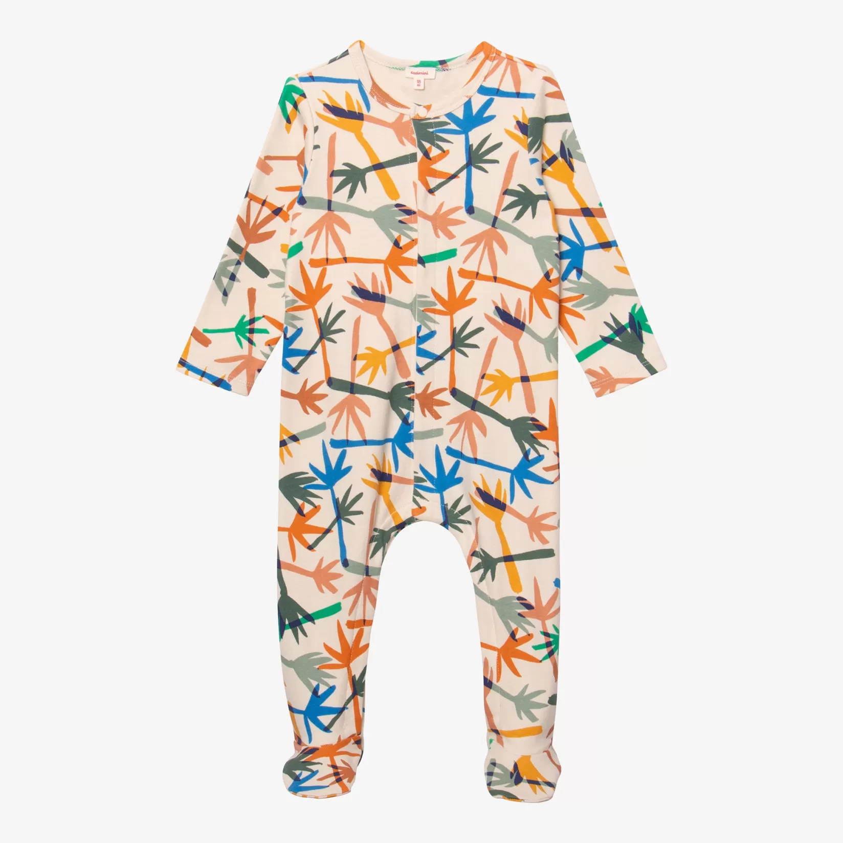 Newborn Boy's Camo Palm Footie Pajama*Catimini Hot