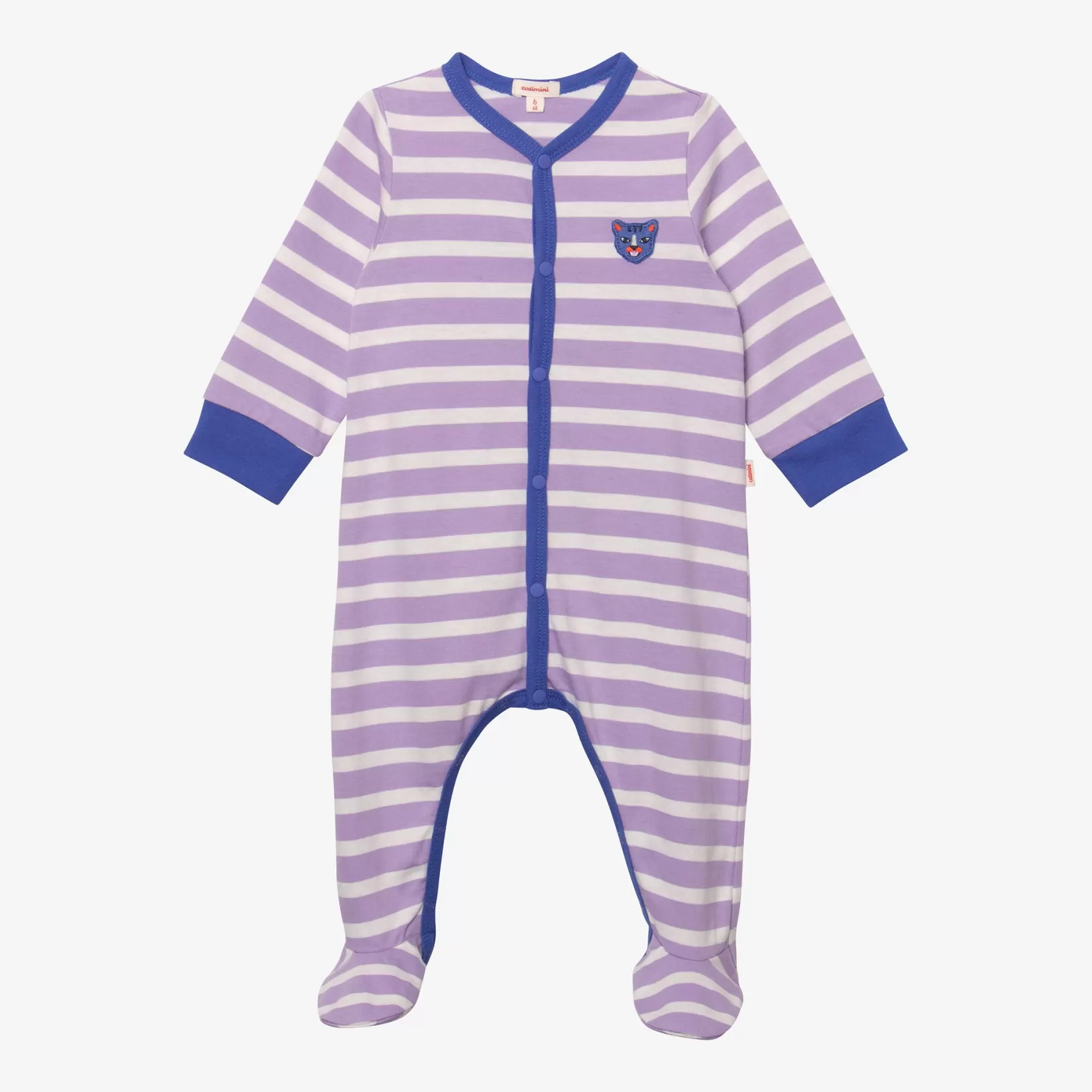 Newborn Boy's Striped Footie Pajama*Catimini Online