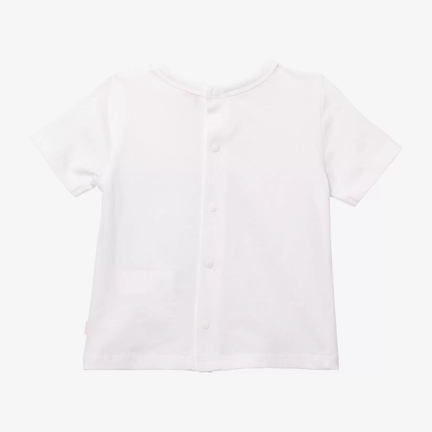 Newborn Boys' White T-Shirt*Catimini Store