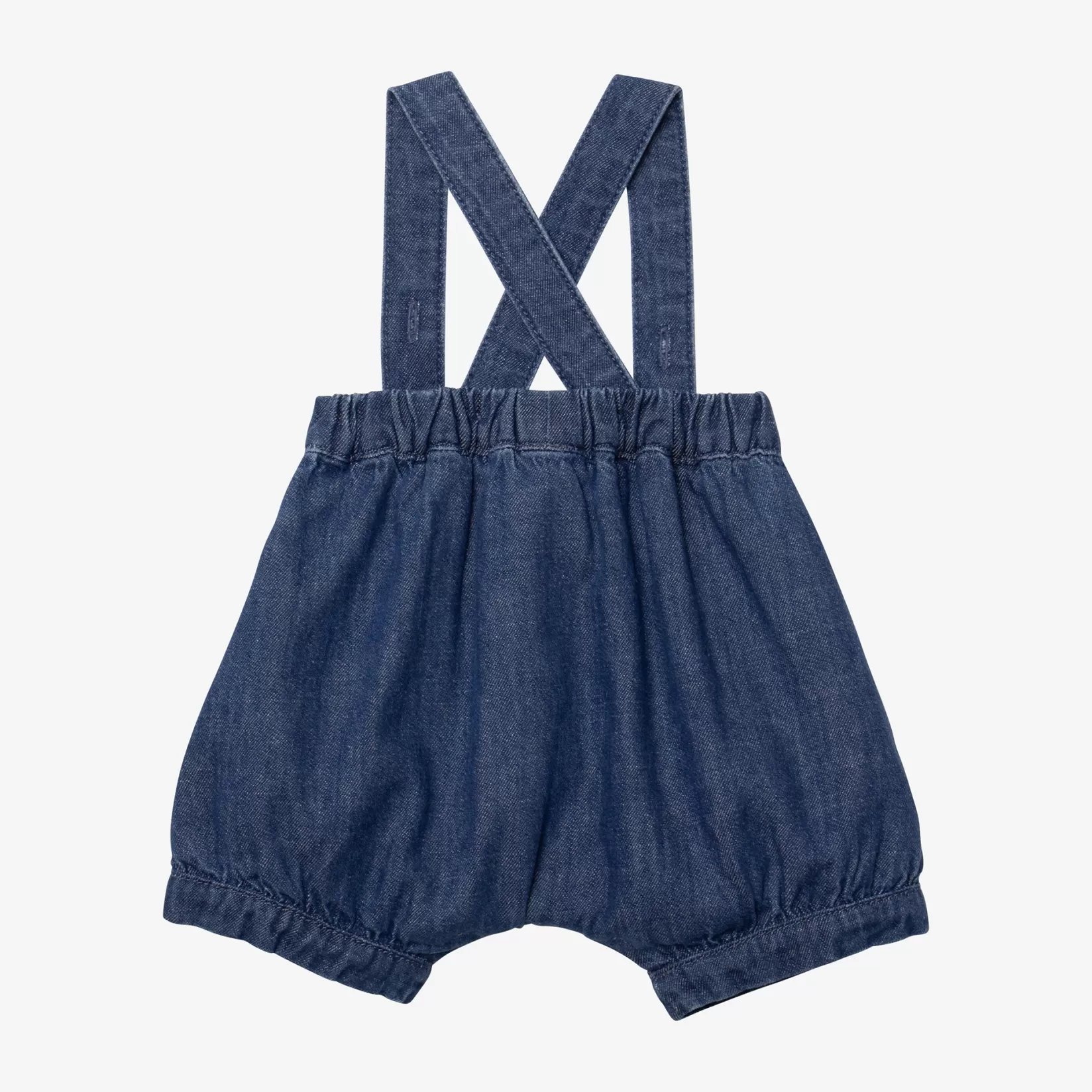 Newborn Embroidered Denim Bloomers*Catimini Store