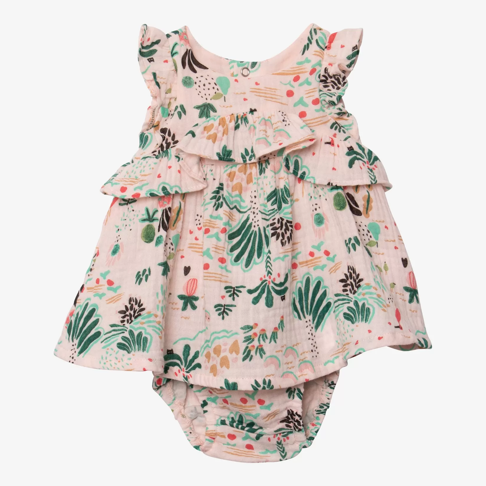 Newborn Girl Printed Dress*Catimini Fashion