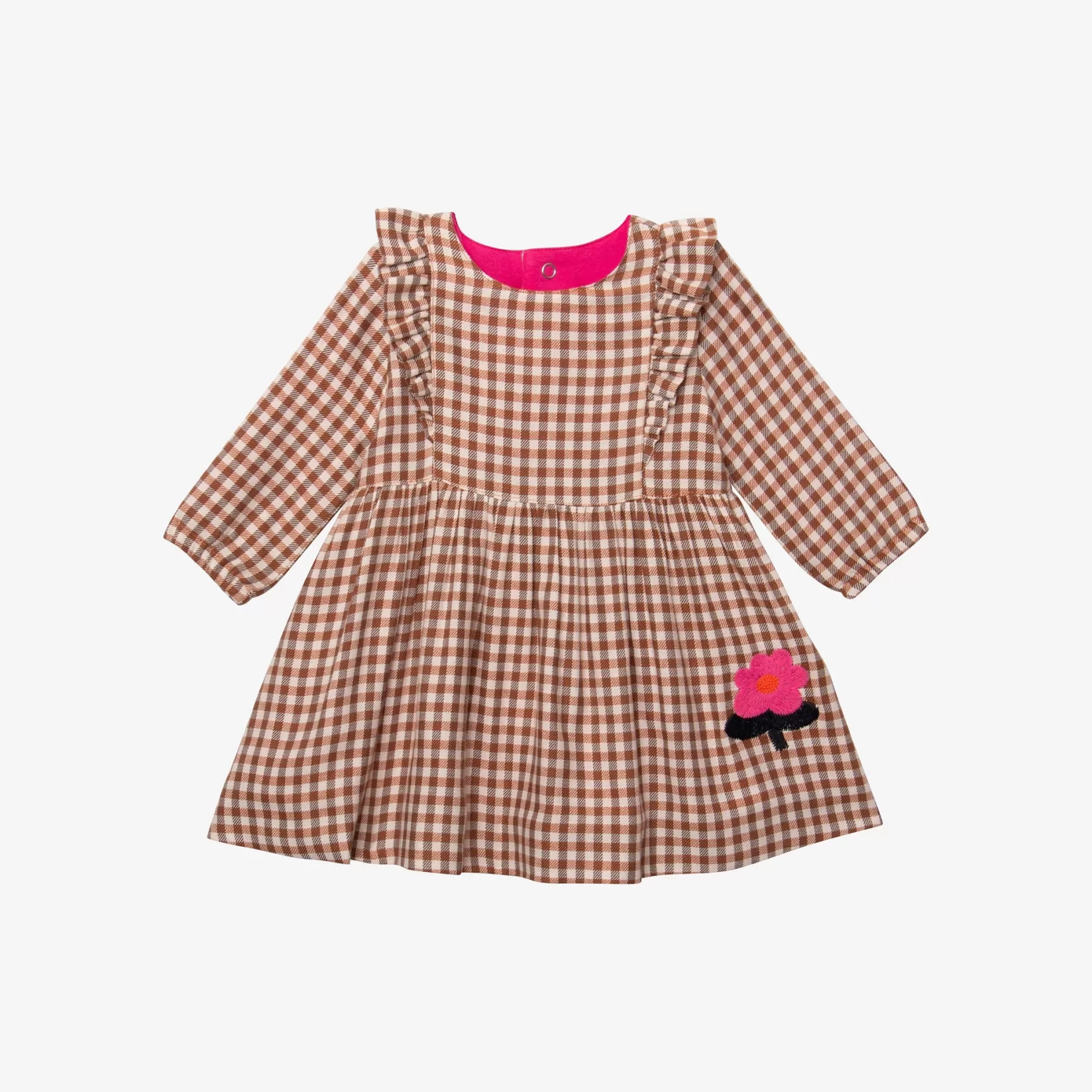 Newborn Girls' Cinnamon Long Sleeve Dress*Catimini Shop