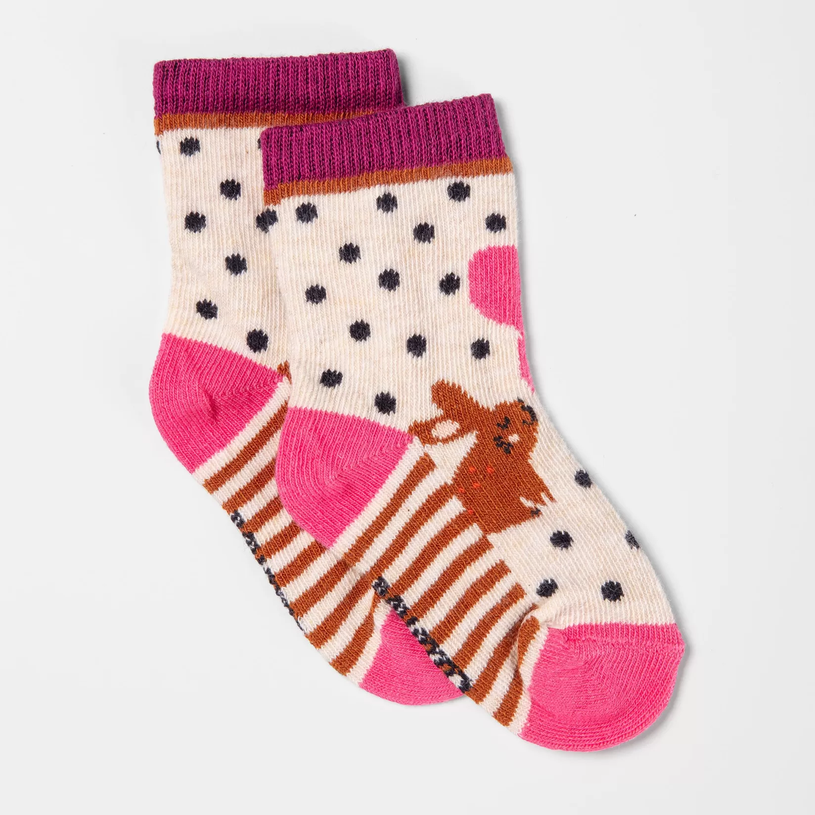 Newborn Girls' Heather Grey Socks*Catimini Online