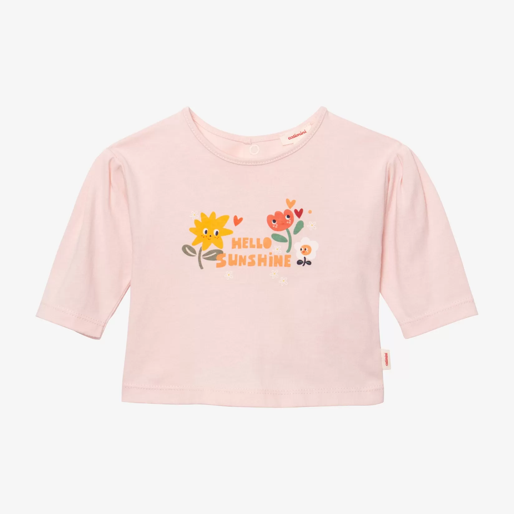 Newborn Girls' Pink T-Shirt*Catimini Cheap